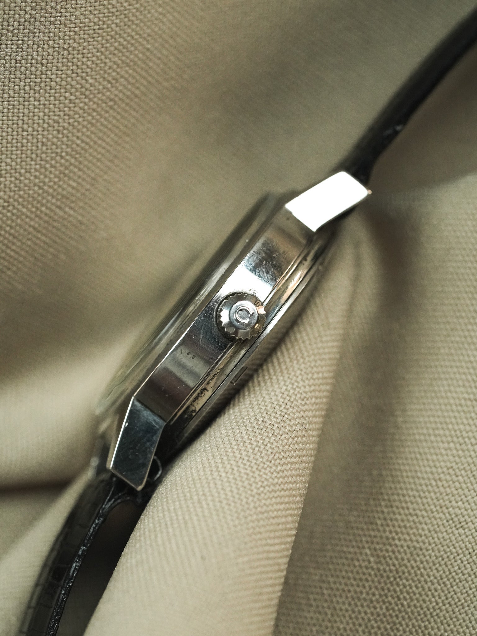 Omega - 166.0140 Daydate Cadran Acier Noir - 1970