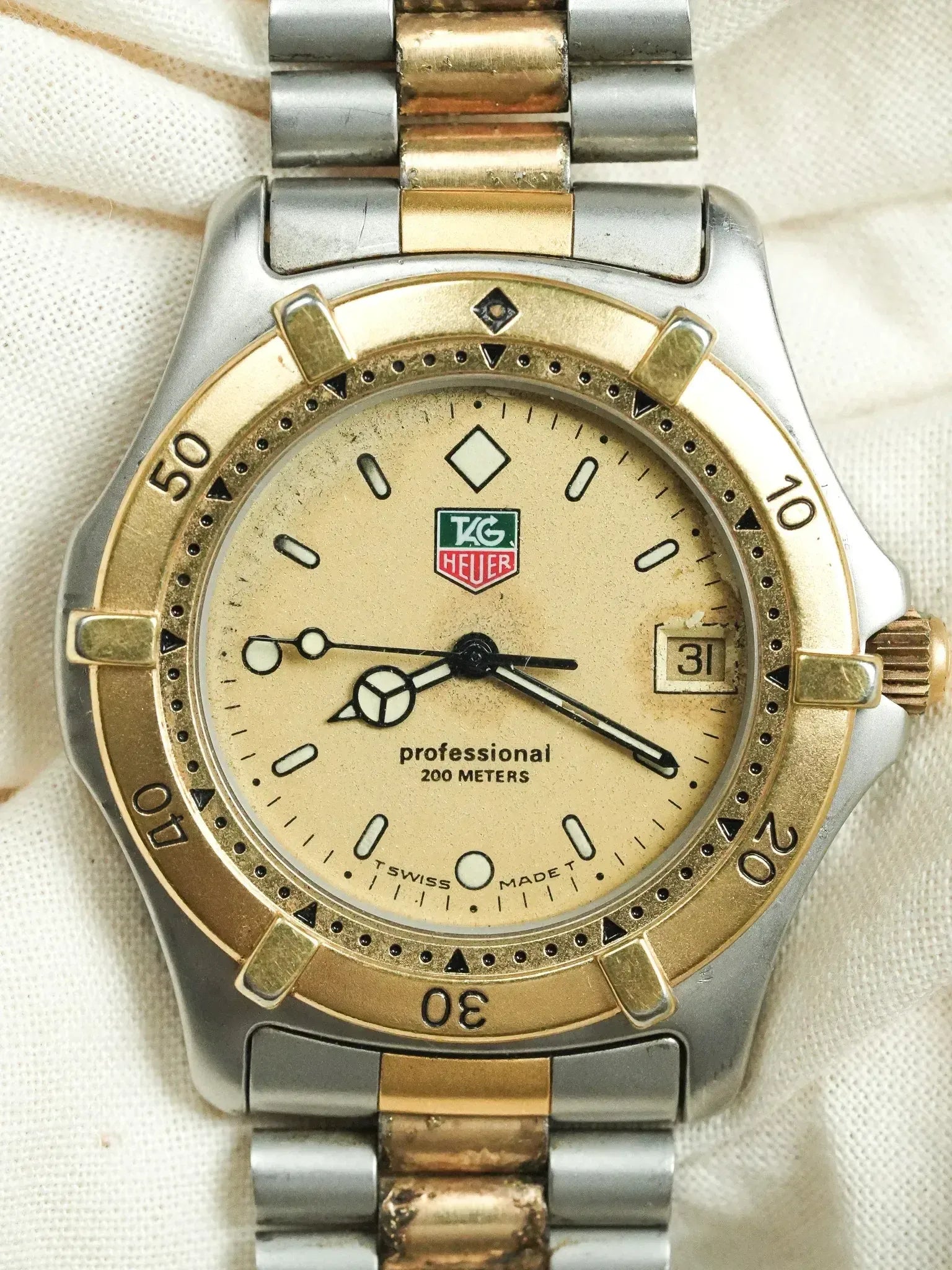 Tag Heuer - Professional 200M Steel & Gold Plated - 1990s