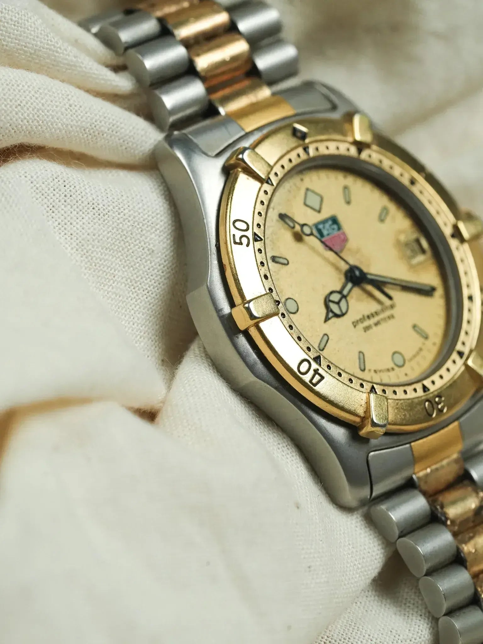 Tag Heuer - Professional 200M Steel & Gold Plated - 1990s
