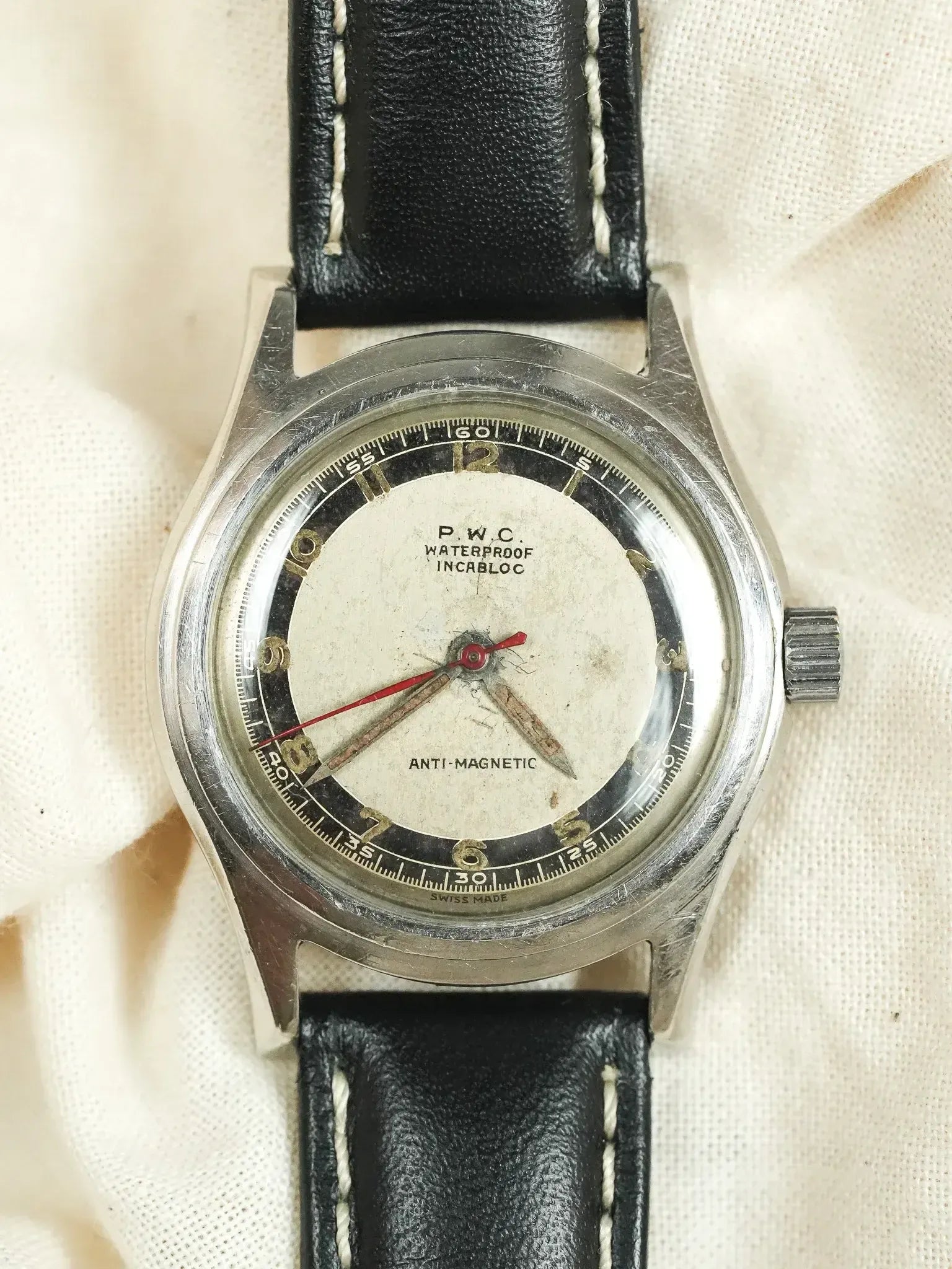Practical Watch Co (P.W.C) - Korean War Watch - 1950s