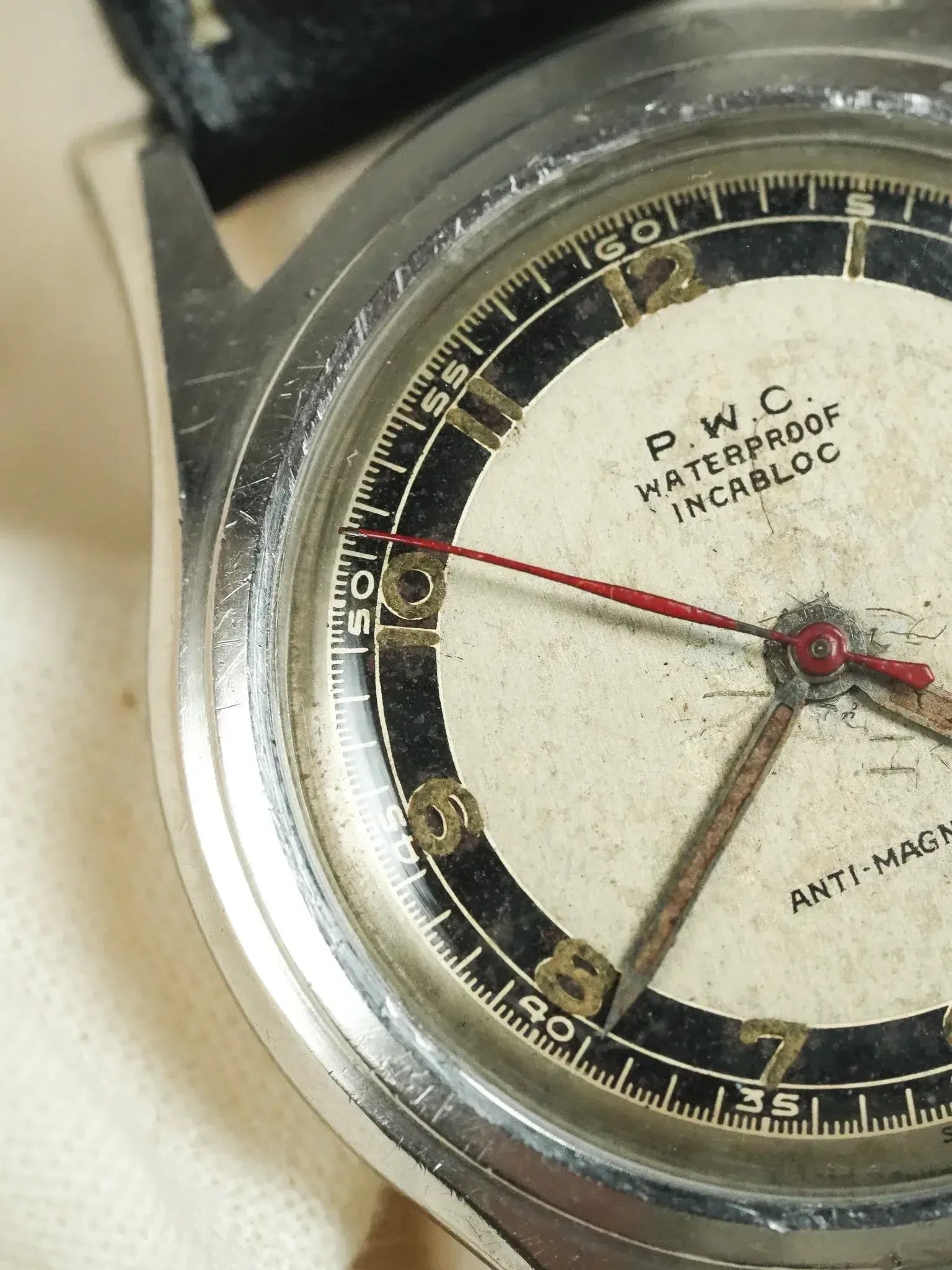 Practical Watch Co (P.W.C) - Korean War Watch - 1950s