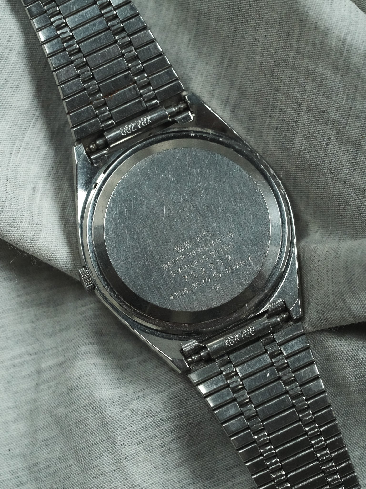 Seiko - Tipo II Daydate Kanji Quadrante blu grigio - 1977