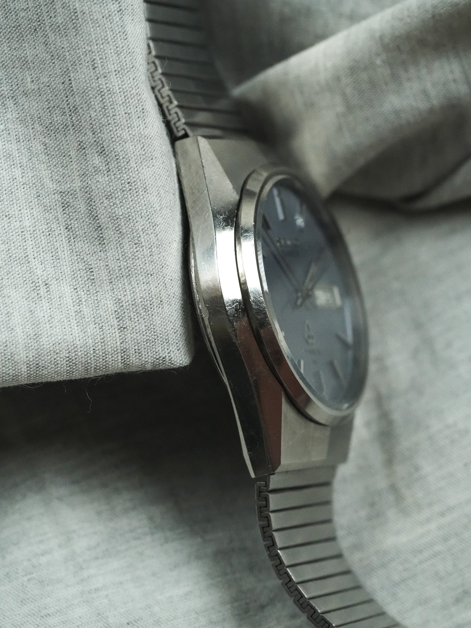 Seiko - Tipo II Daydate Kanji Quadrante blu grigio - 1977