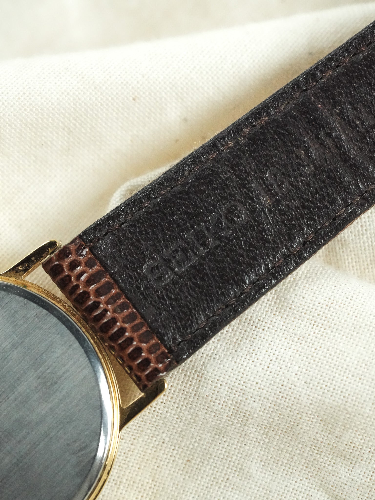 Seiko - Montre habillée Ronde Or Date - 1991