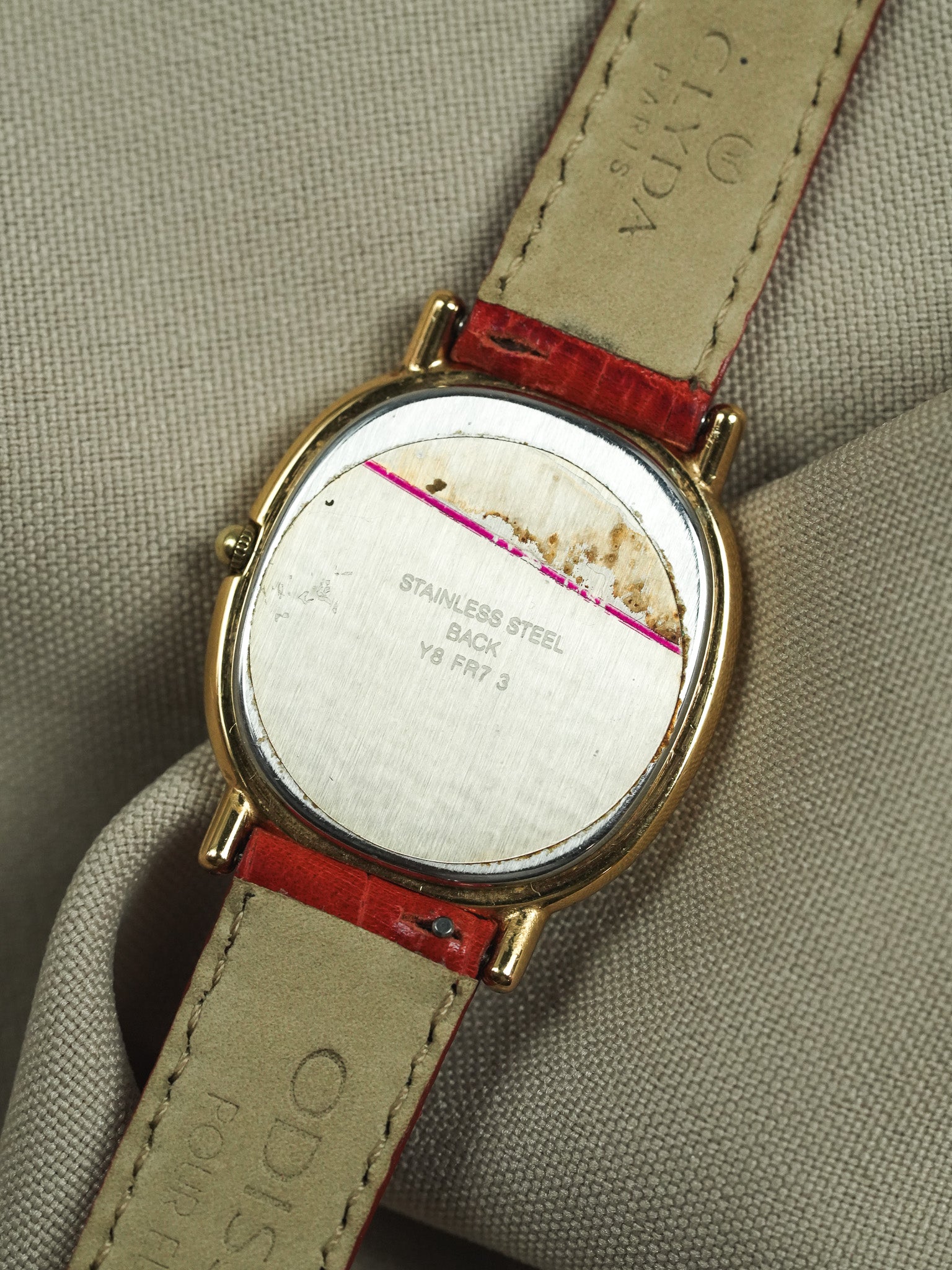 Yema - Ellisse Data 6h Quadrante bianco #2 - 1990s