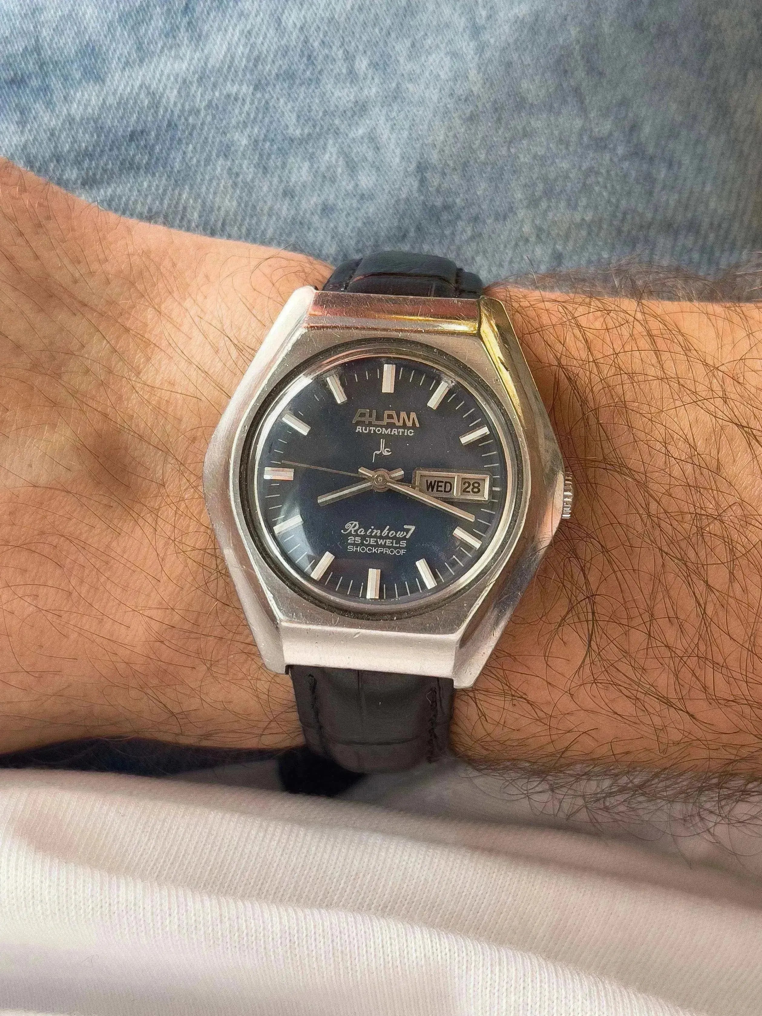 Alam - Rainbow 7 Bleu nuit - 1980s - Atelier Victor