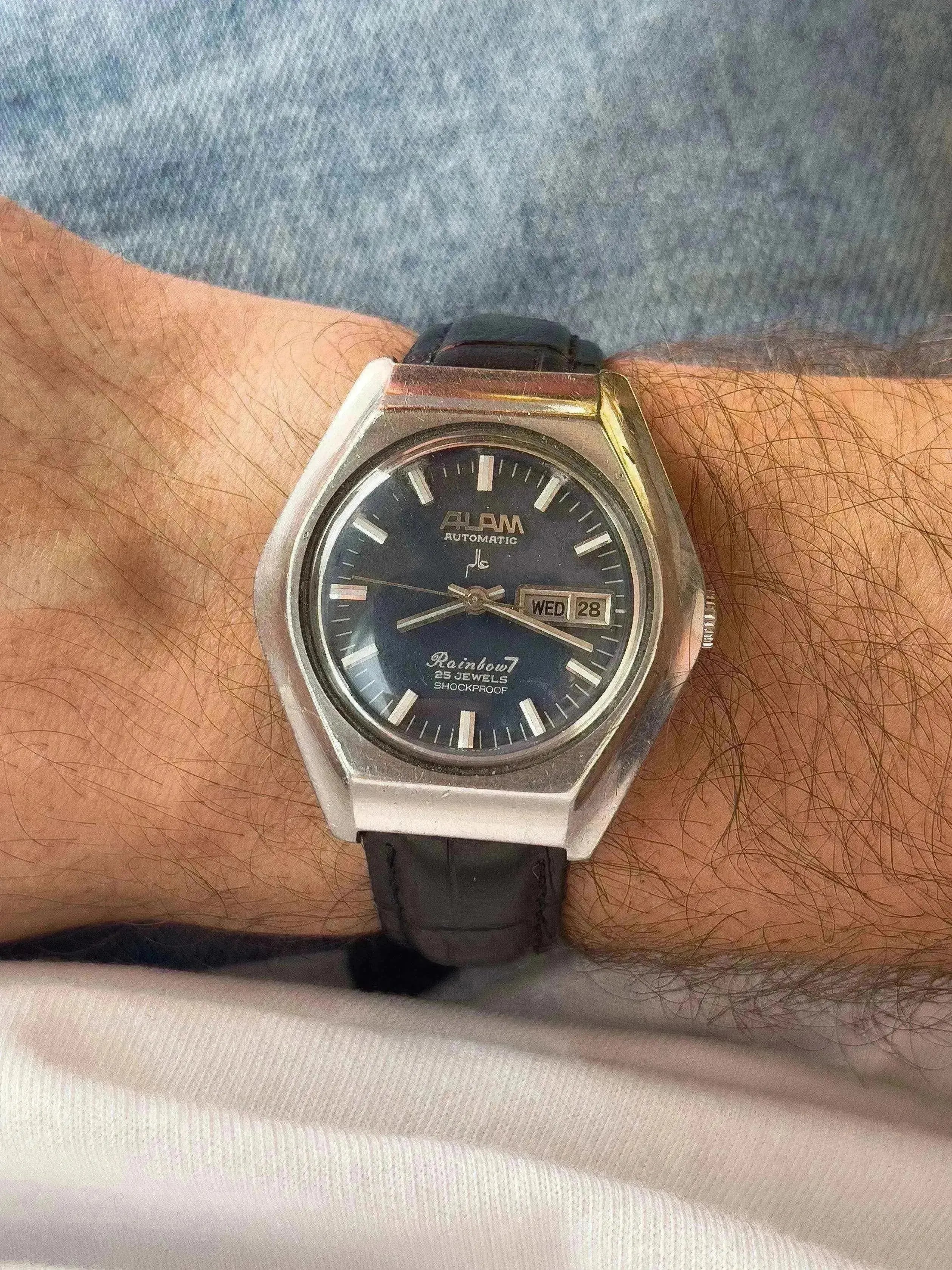 Alam - Rainbow 7 Bleu nuit - 1980s - Atelier Victor