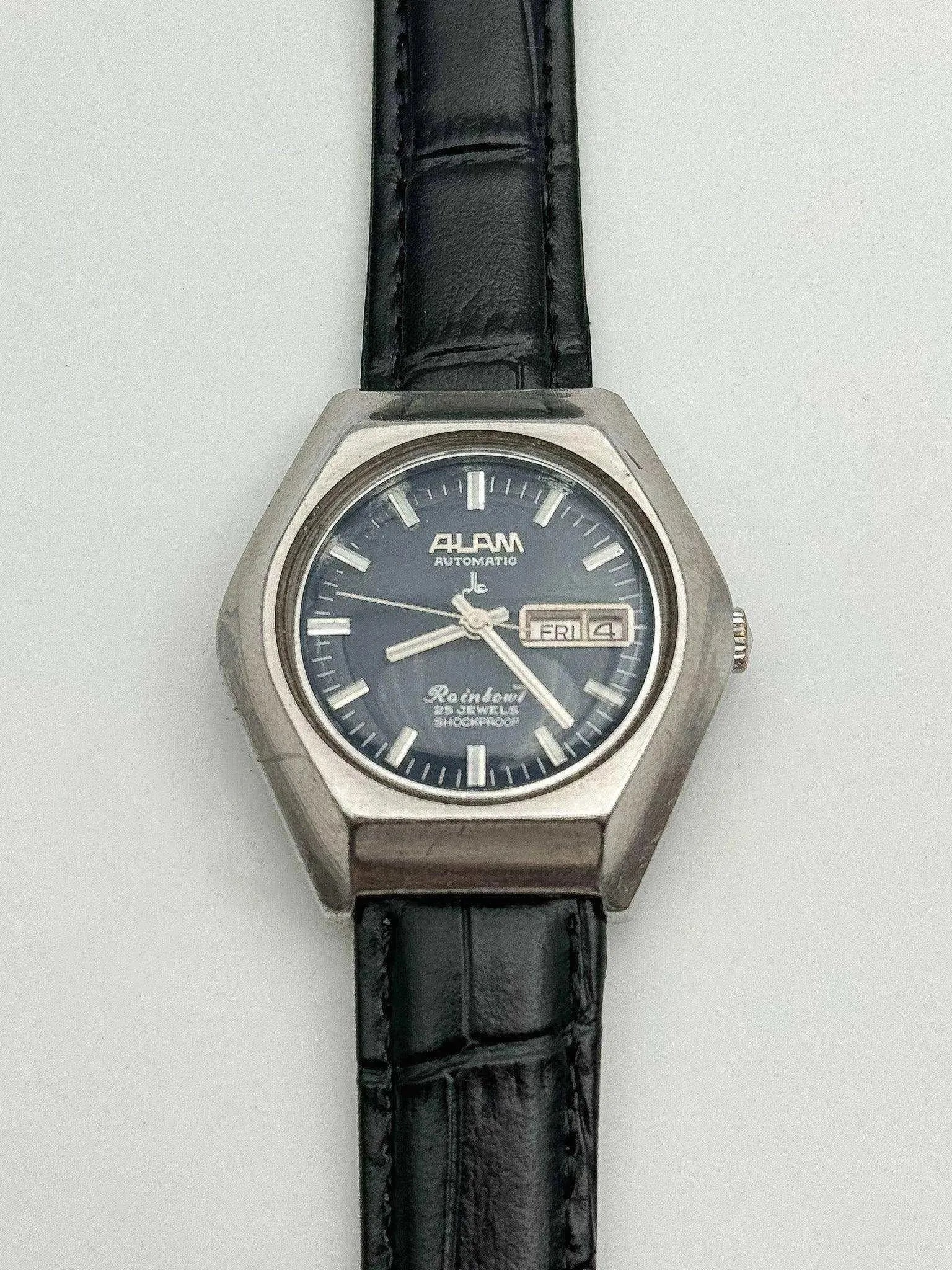 Alam - Rainbow 7 Night Dial - 1980s - Atelier Victor Paris - Vintage Watch Shop Dubai