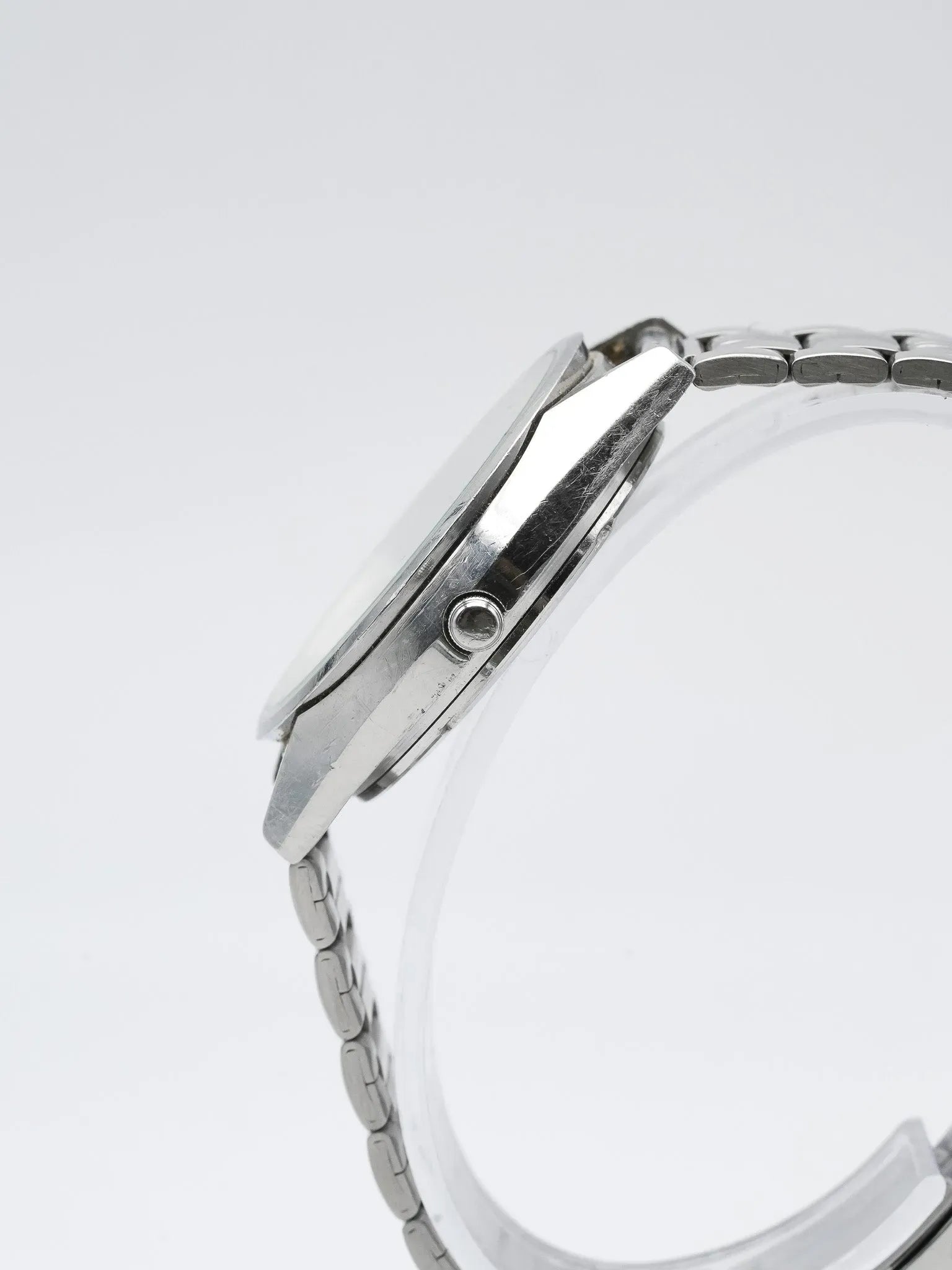 Alba - Daydate cadran blanc acier - 1990s - Atelier Victor