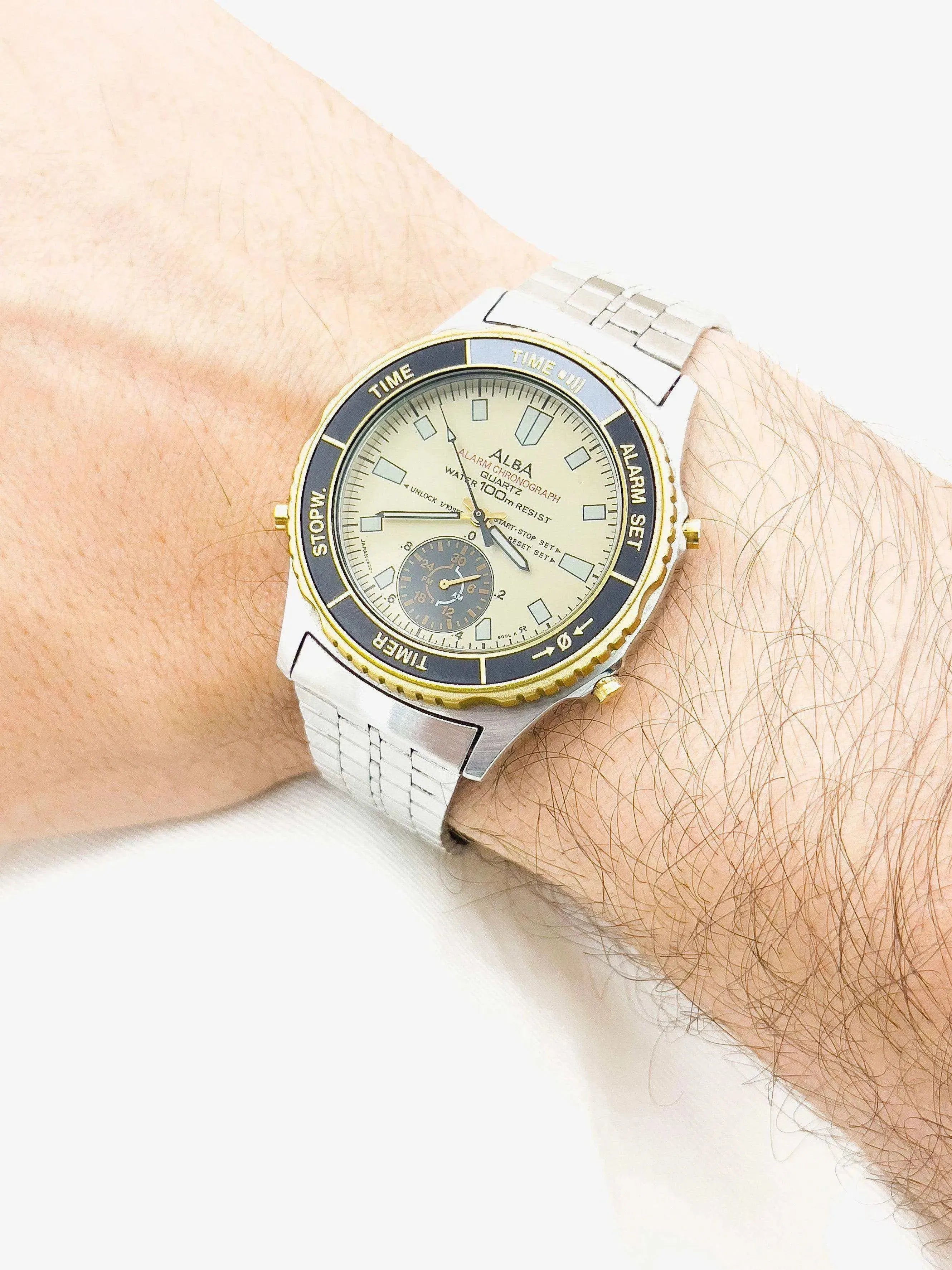 Alba Seiko - Alarm Chronograph Quartz - 1986 - Atelier Victor