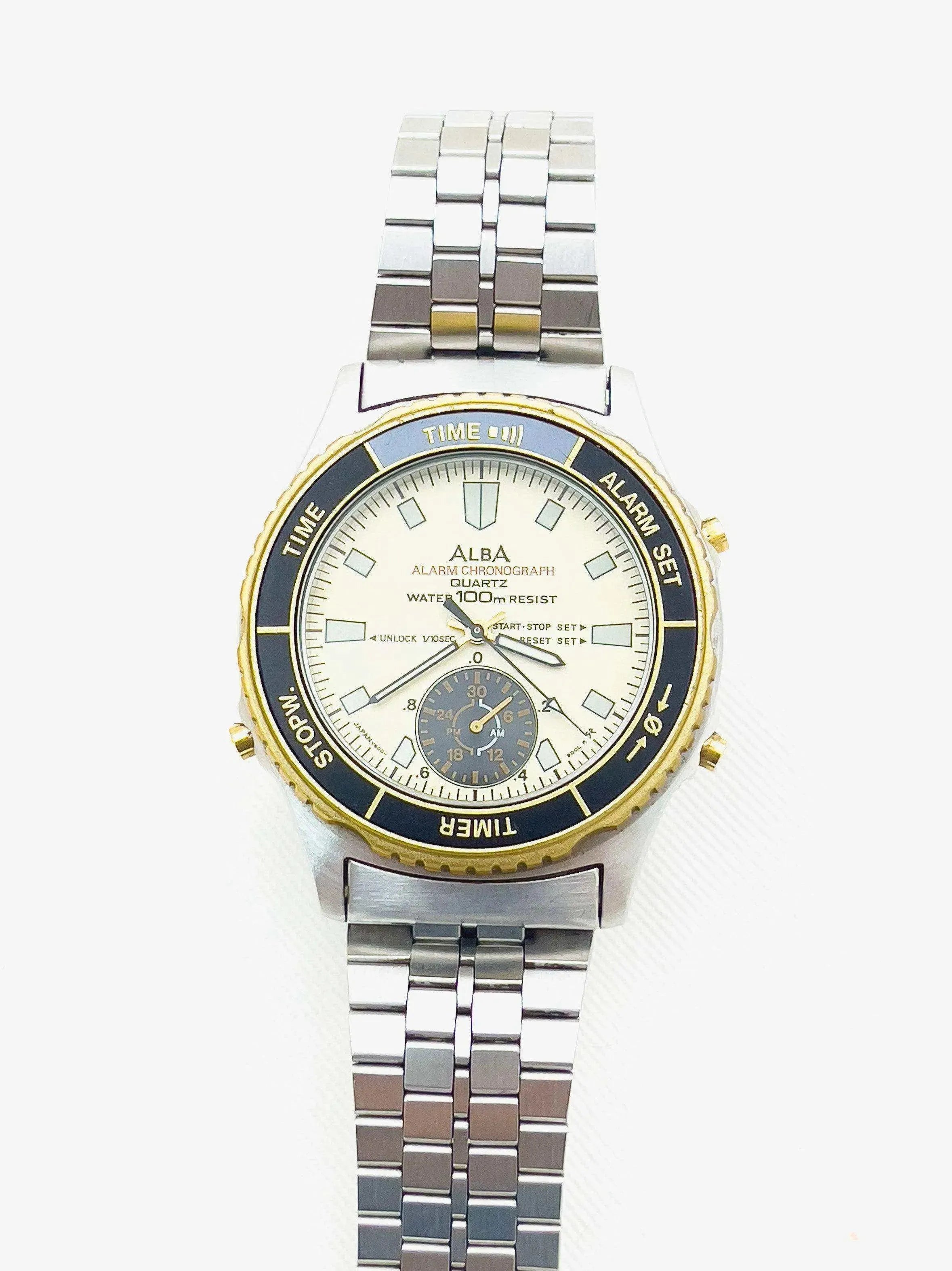 Alba Seiko - Alarm Chronograph Quartz - 1986 - Atelier Victor