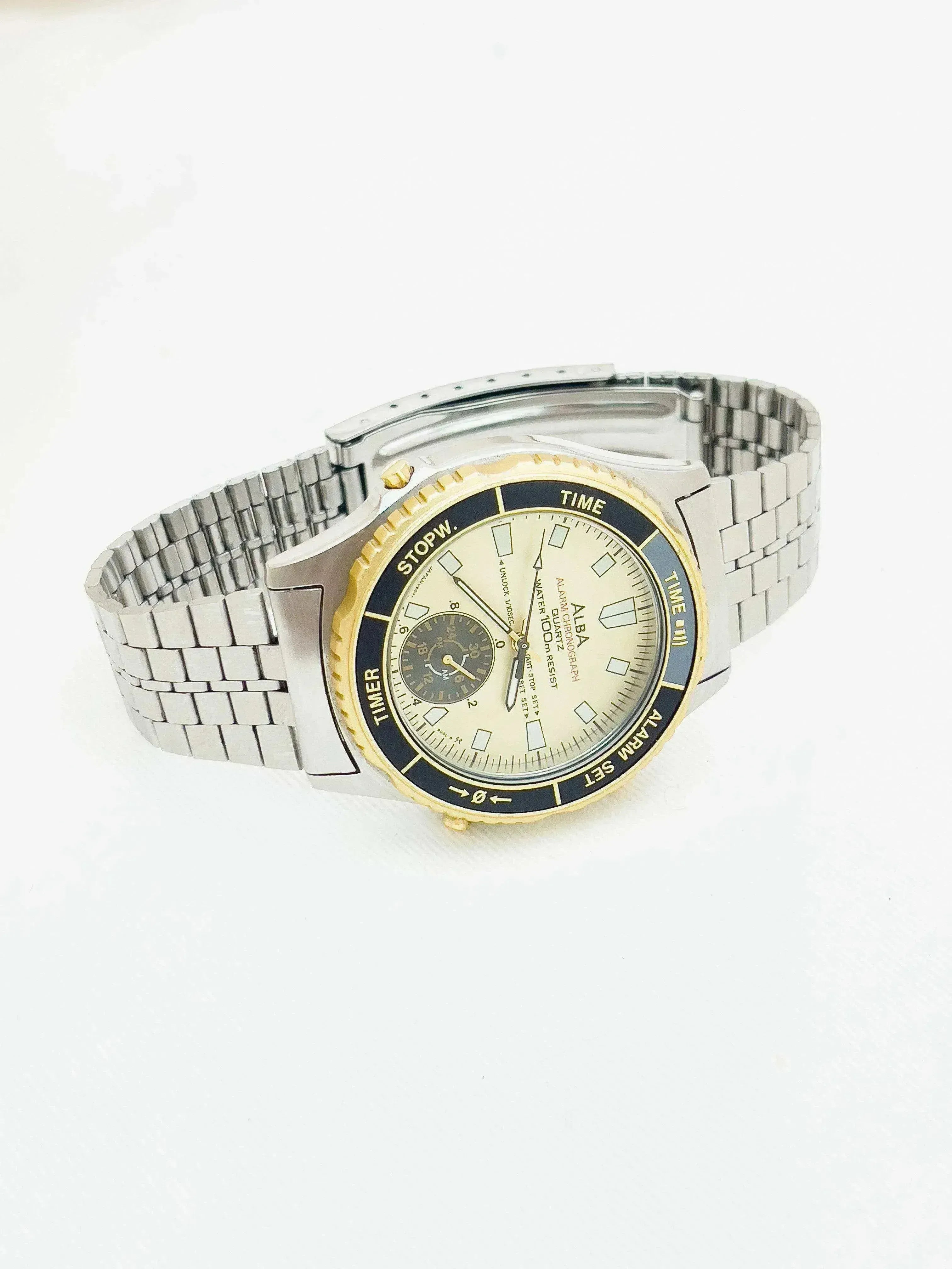 Alba Seiko - Alarm Chronograph Quartz - 1986 - Atelier Victor