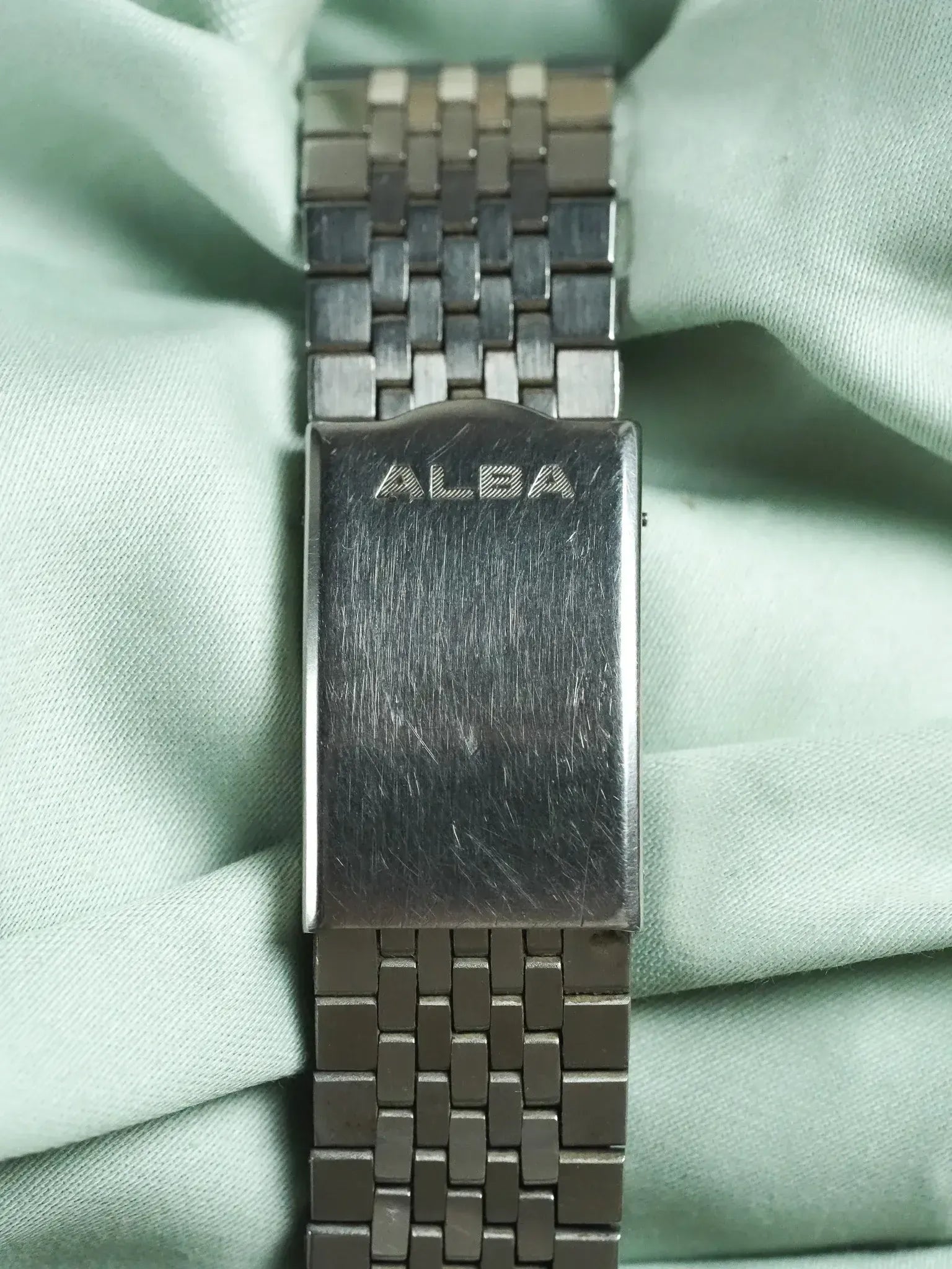 Alba x Seiko - Daydate kanji acier - 1990 - Atelier Victor