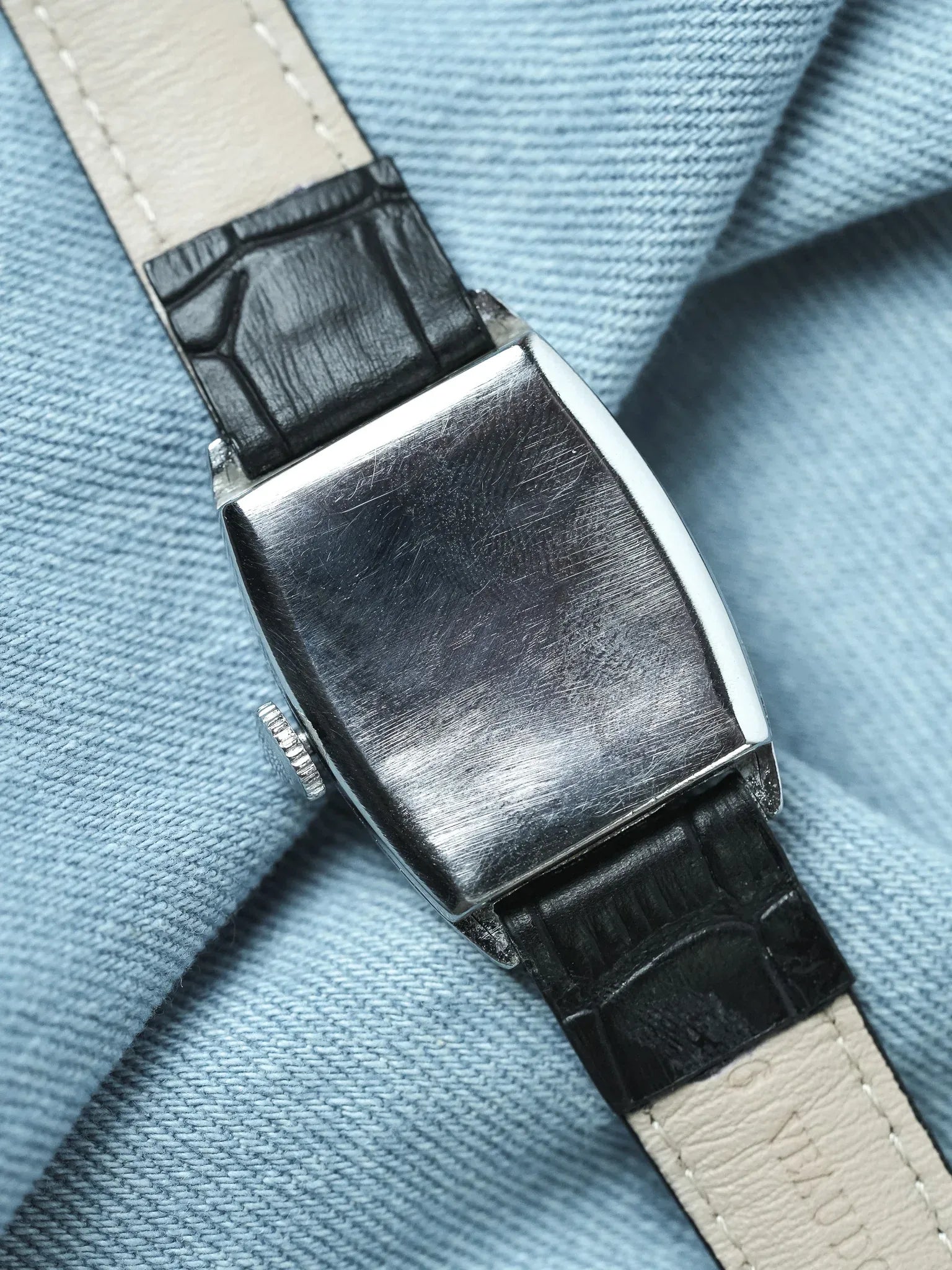 Anonyme - Heures Sauntes Art Deco Vintage Acier - 1930s - Atelier Victor - Vintage Shop