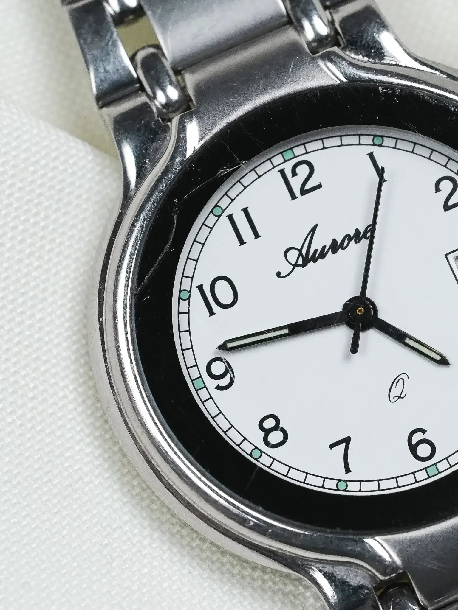 Aurore - Acier Maille Lunette Noir - 2000s - Atelier Victor