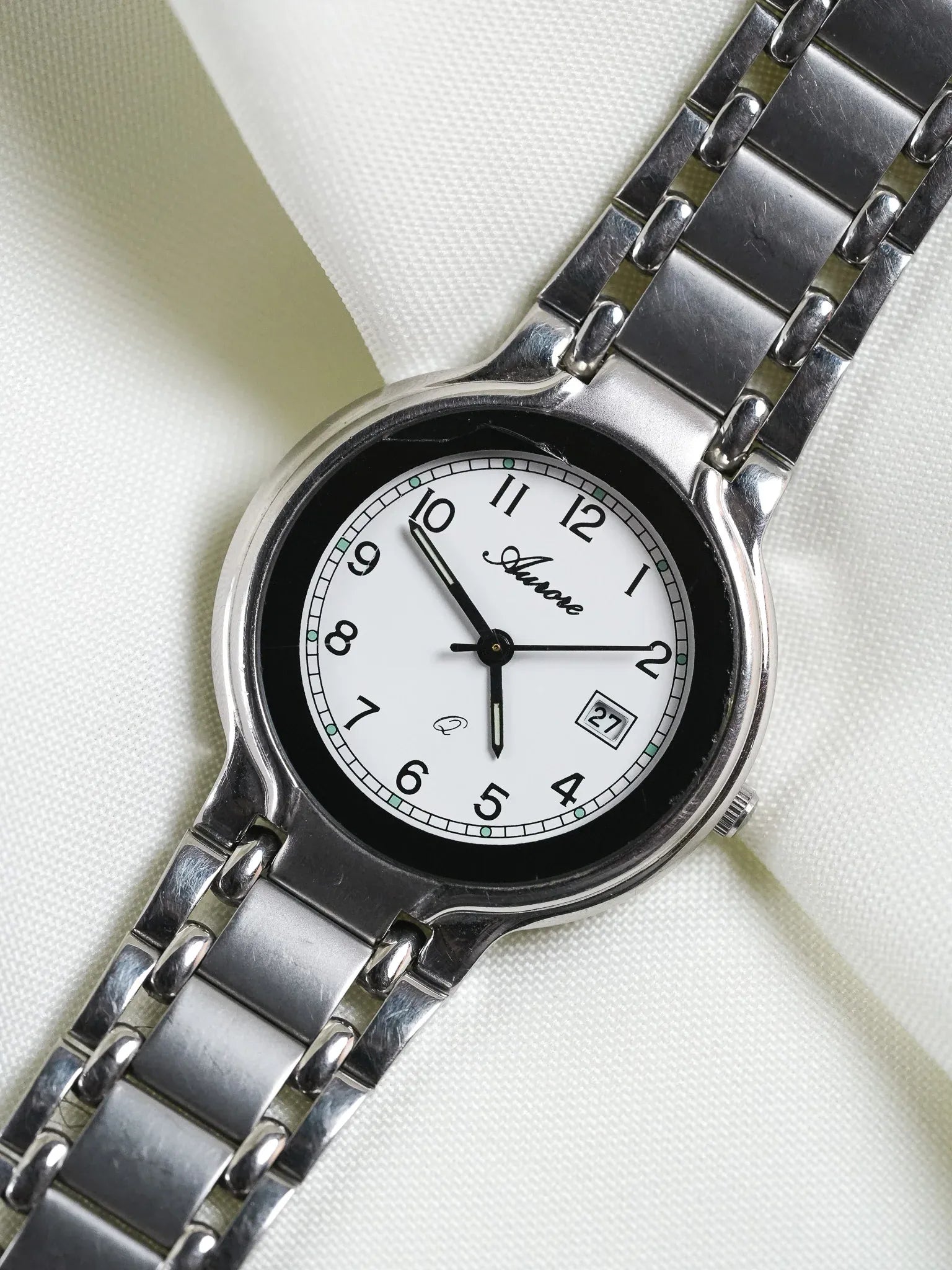 Aurore - Acier Maille Lunette Noir - 2000s - Atelier Victor