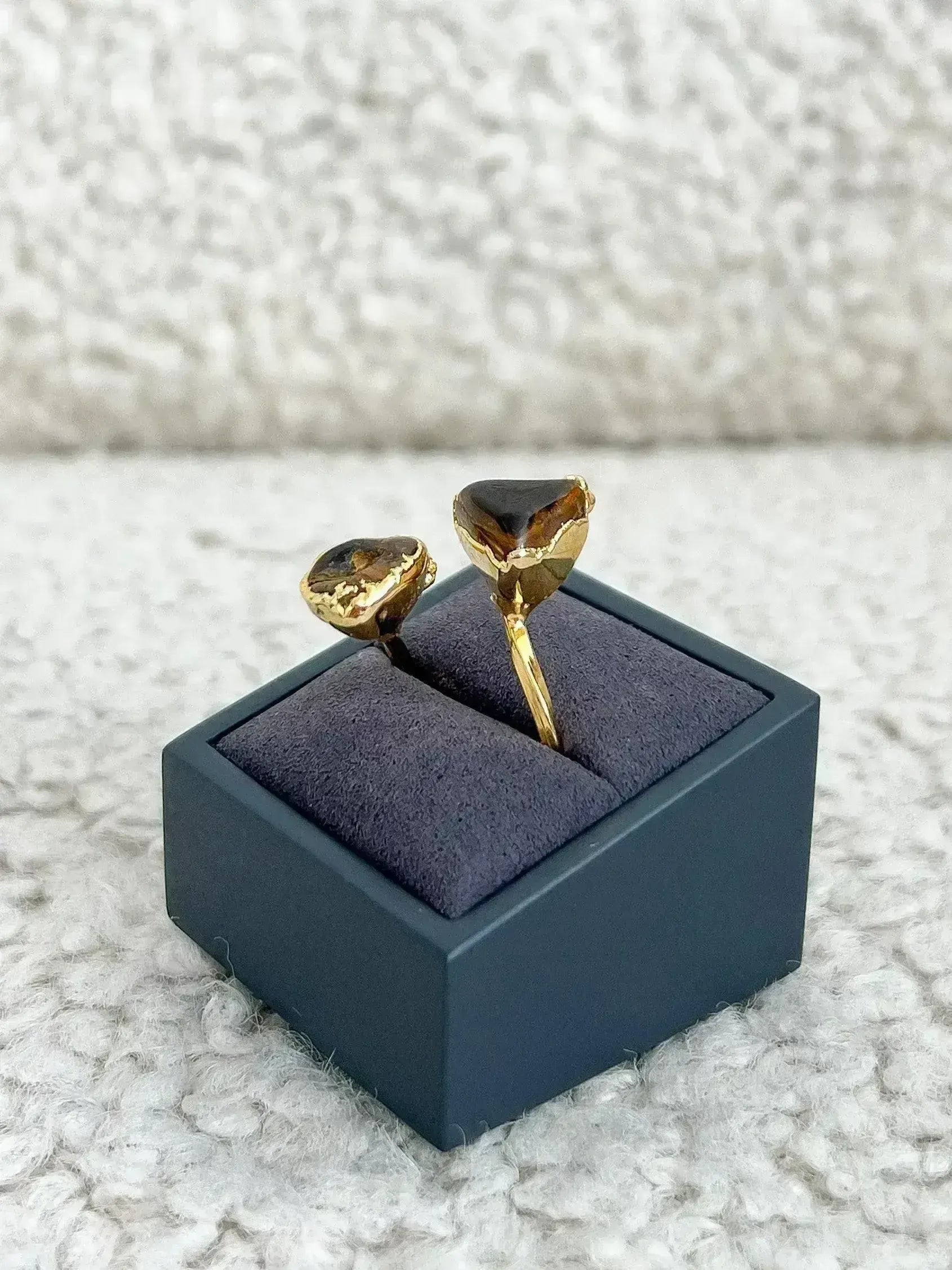 Bague Double - Oeil du Tigre - Atelier Victor