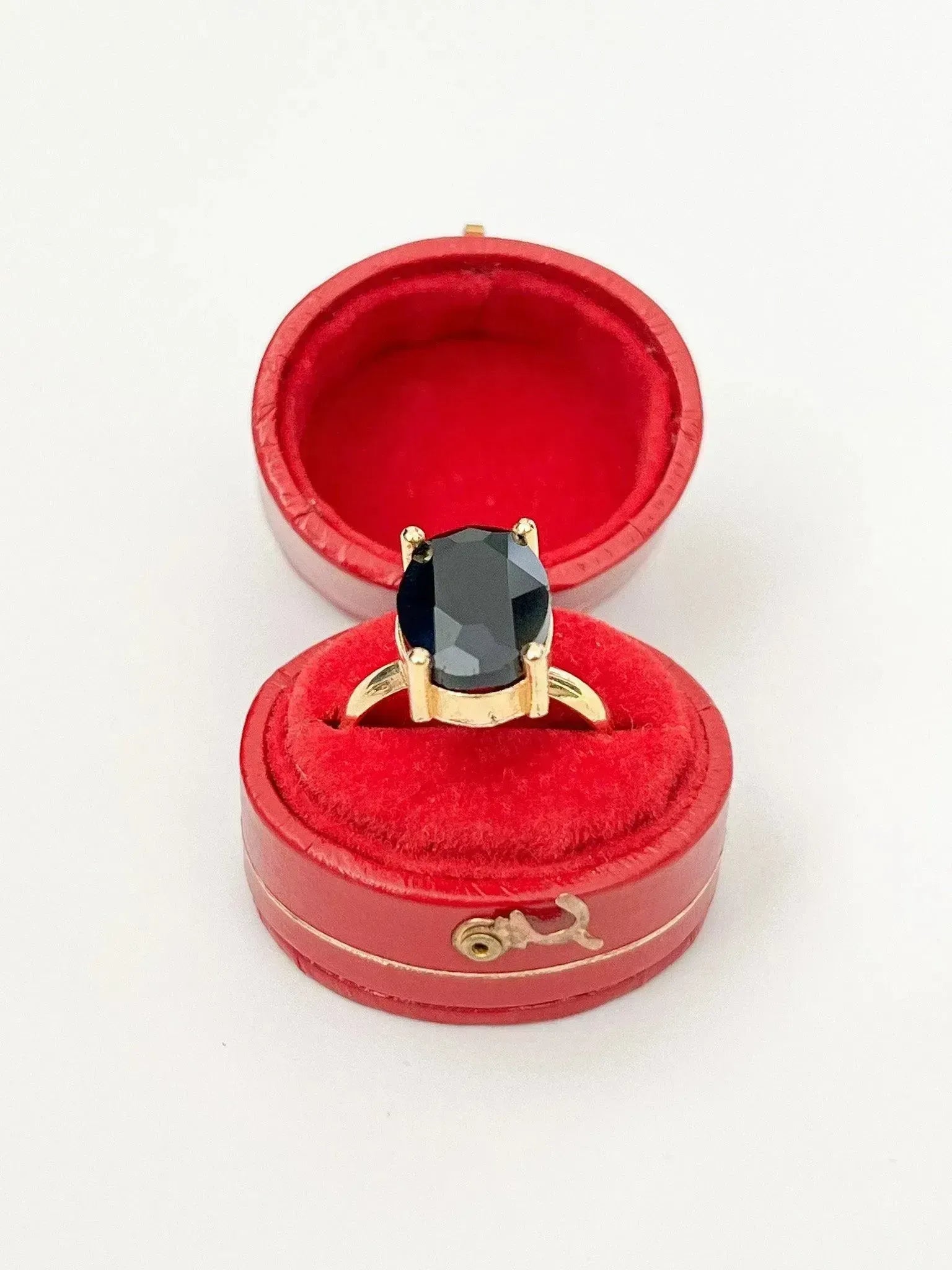 Bague - Onyx Ovale Plaqué Or - Atelier Victor