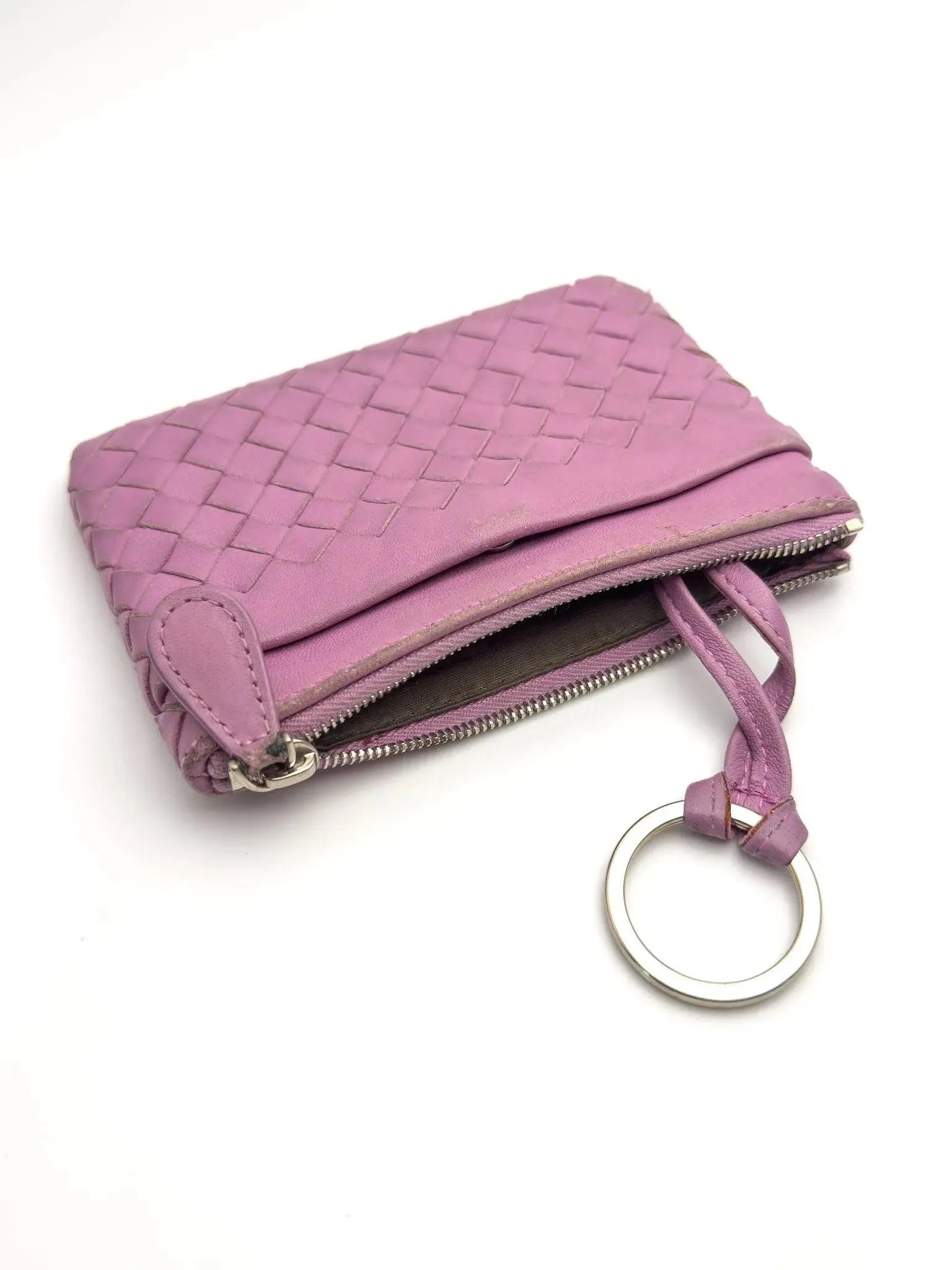 Bottega Veneta - porte-monnaie cuir rose - Atelier Victor Paris - Vintage Watch Shop Dubai