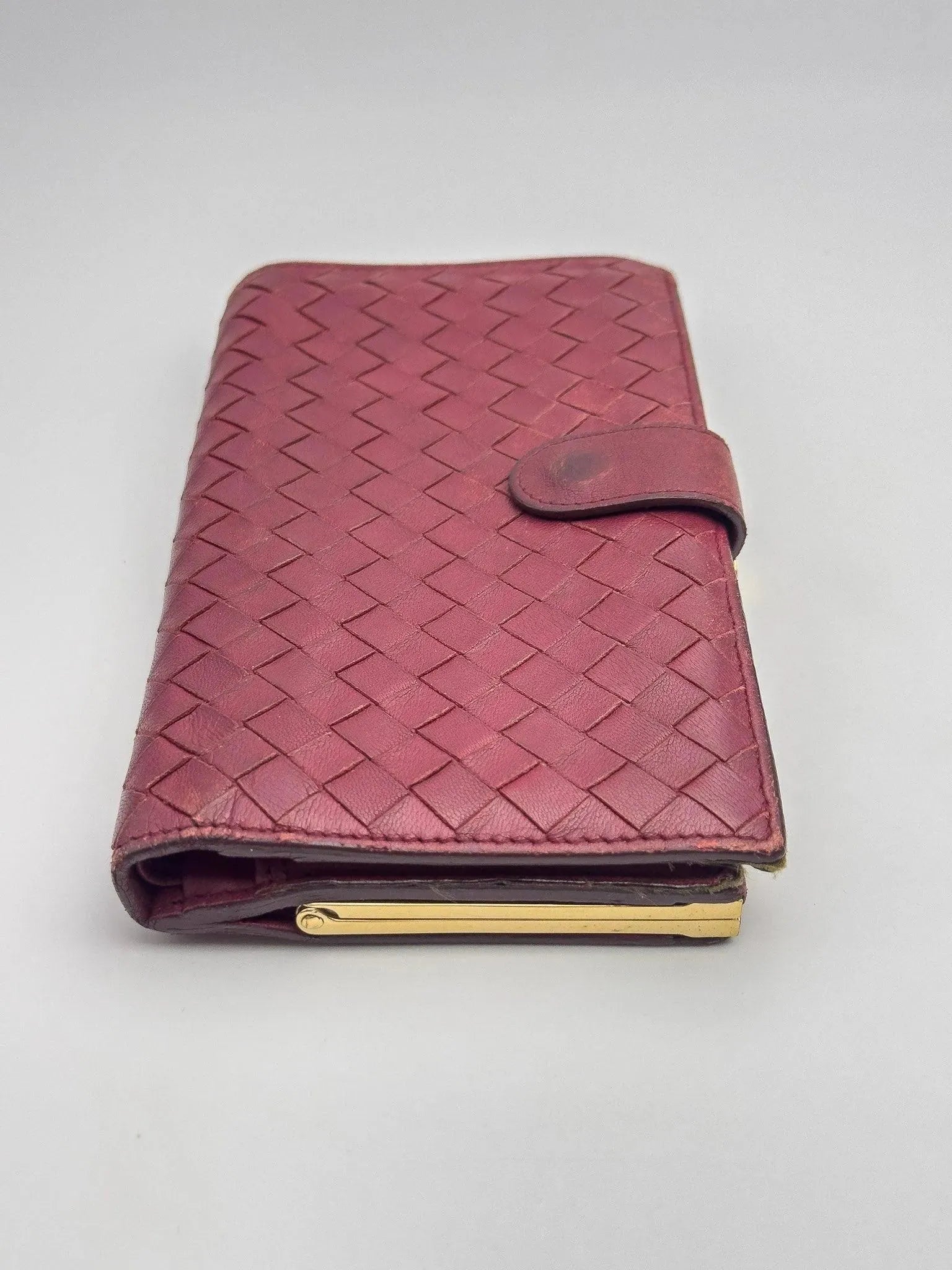 Bottega Veneta - Portefeuille Cuir Bordeaux - Atelier Victor Paris - Vintage Watch Shop Dubai