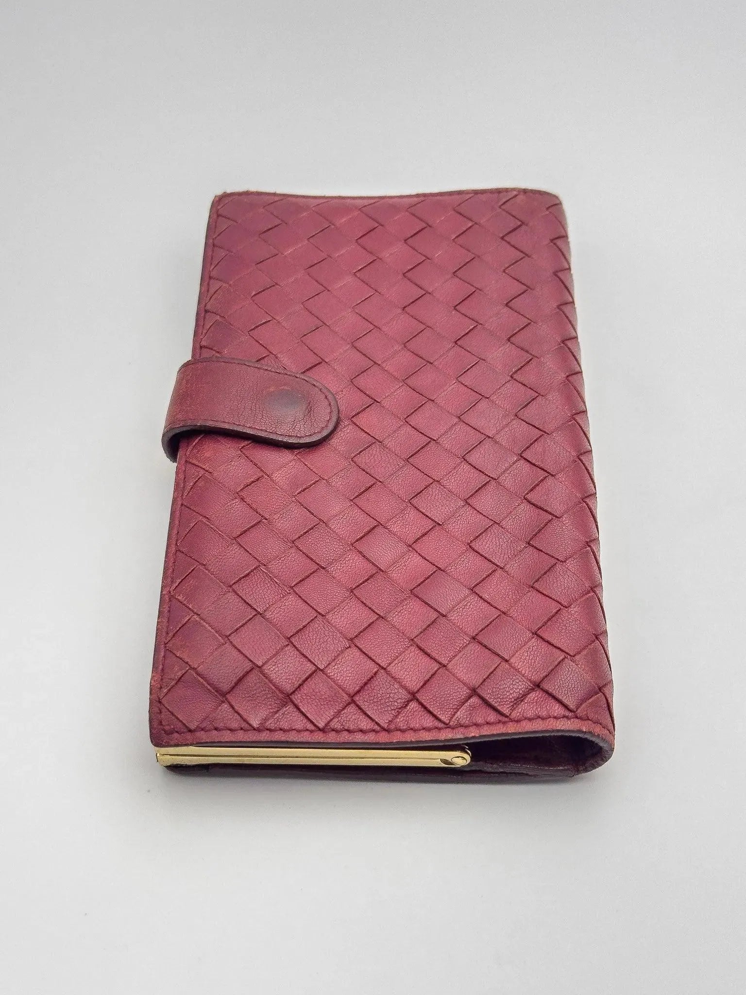 Bottega Veneta - Portefeuille Cuir Bordeaux - Atelier Victor Paris - Vintage Watch Shop Dubai