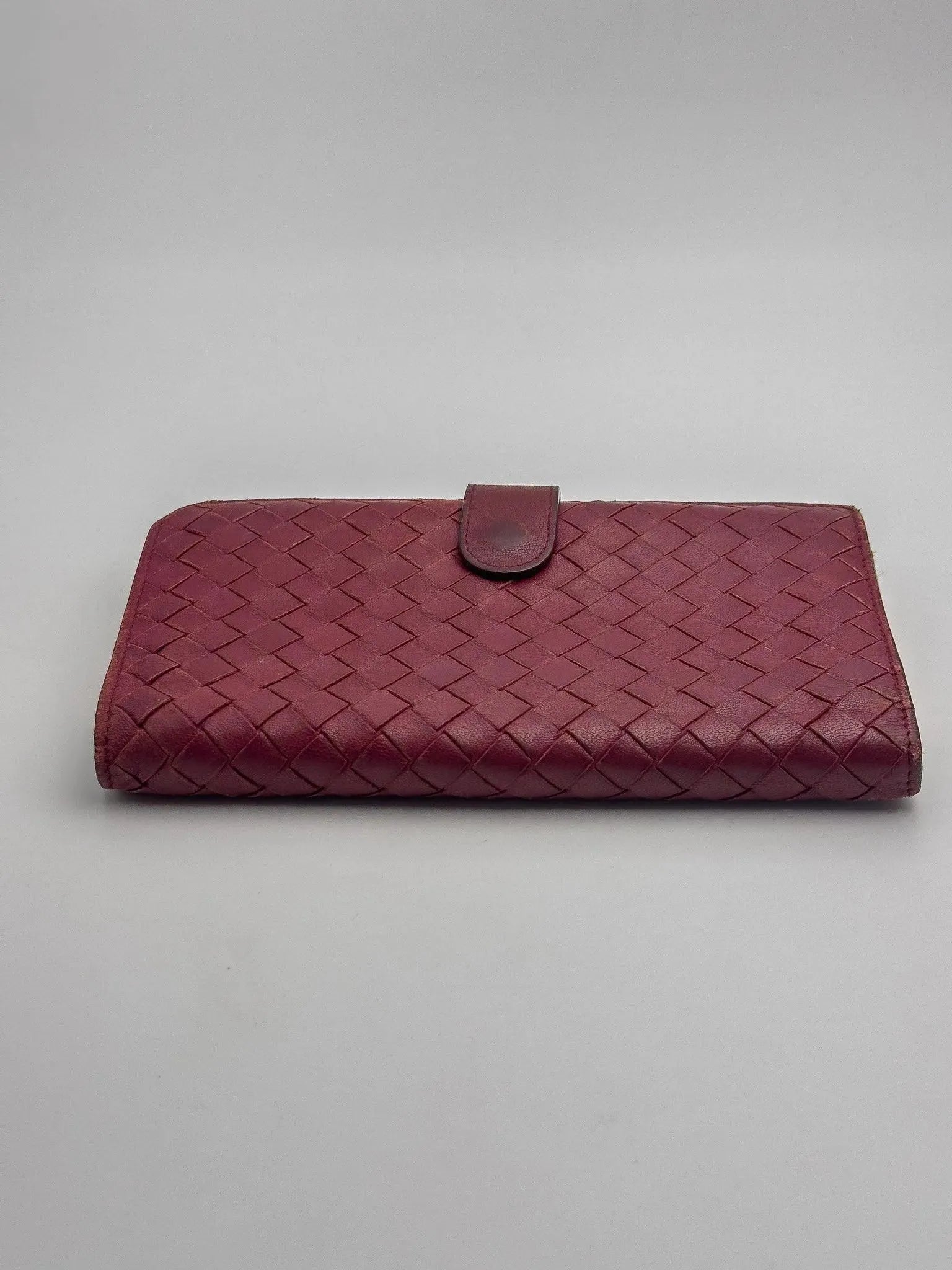 Bottega Veneta - Portefeuille Cuir Bordeaux - Atelier Victor Paris - Vintage Watch Shop Dubai