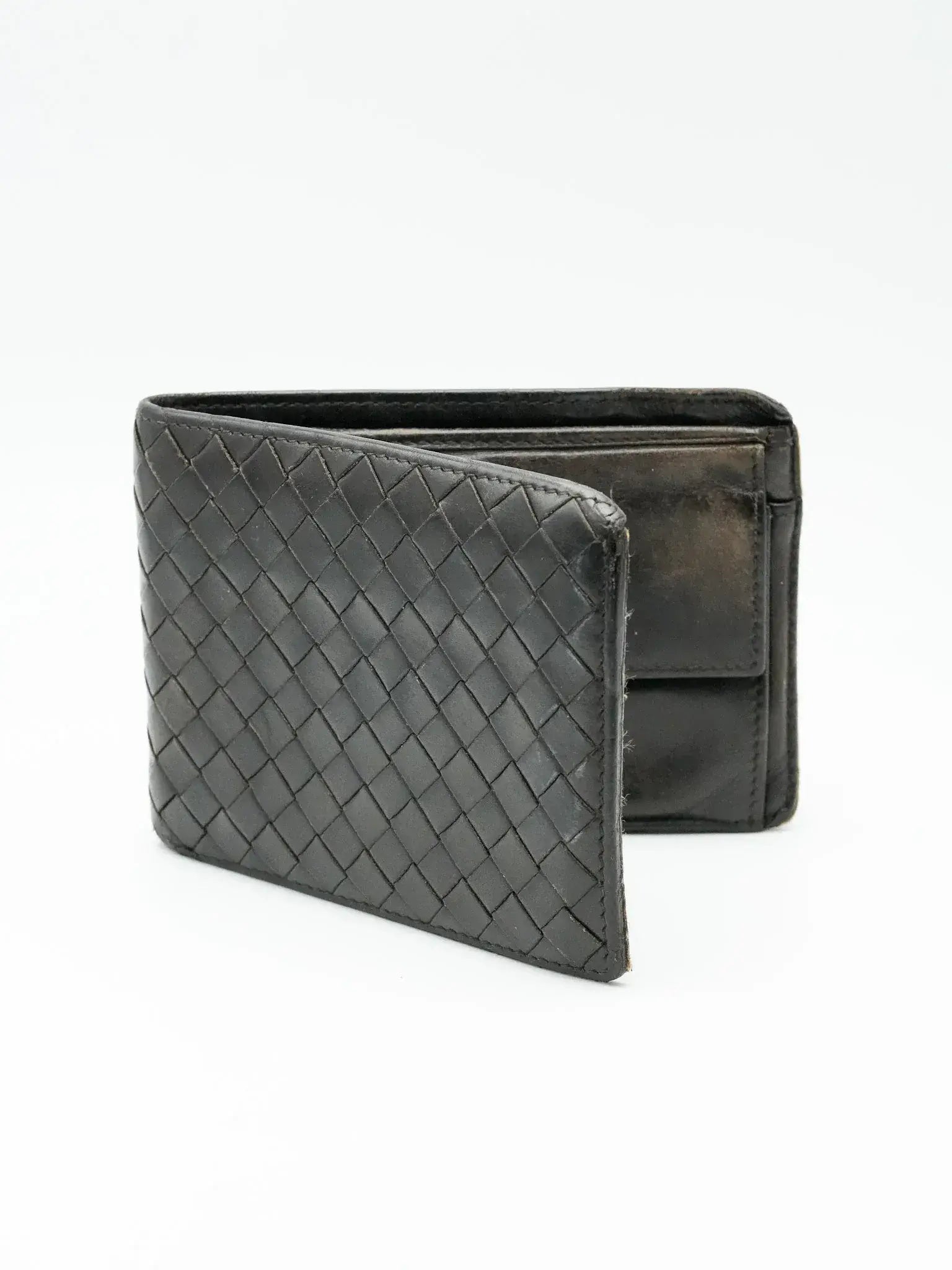 Bottega Veneta - Portefeuille marron patiné - Atelier Victor