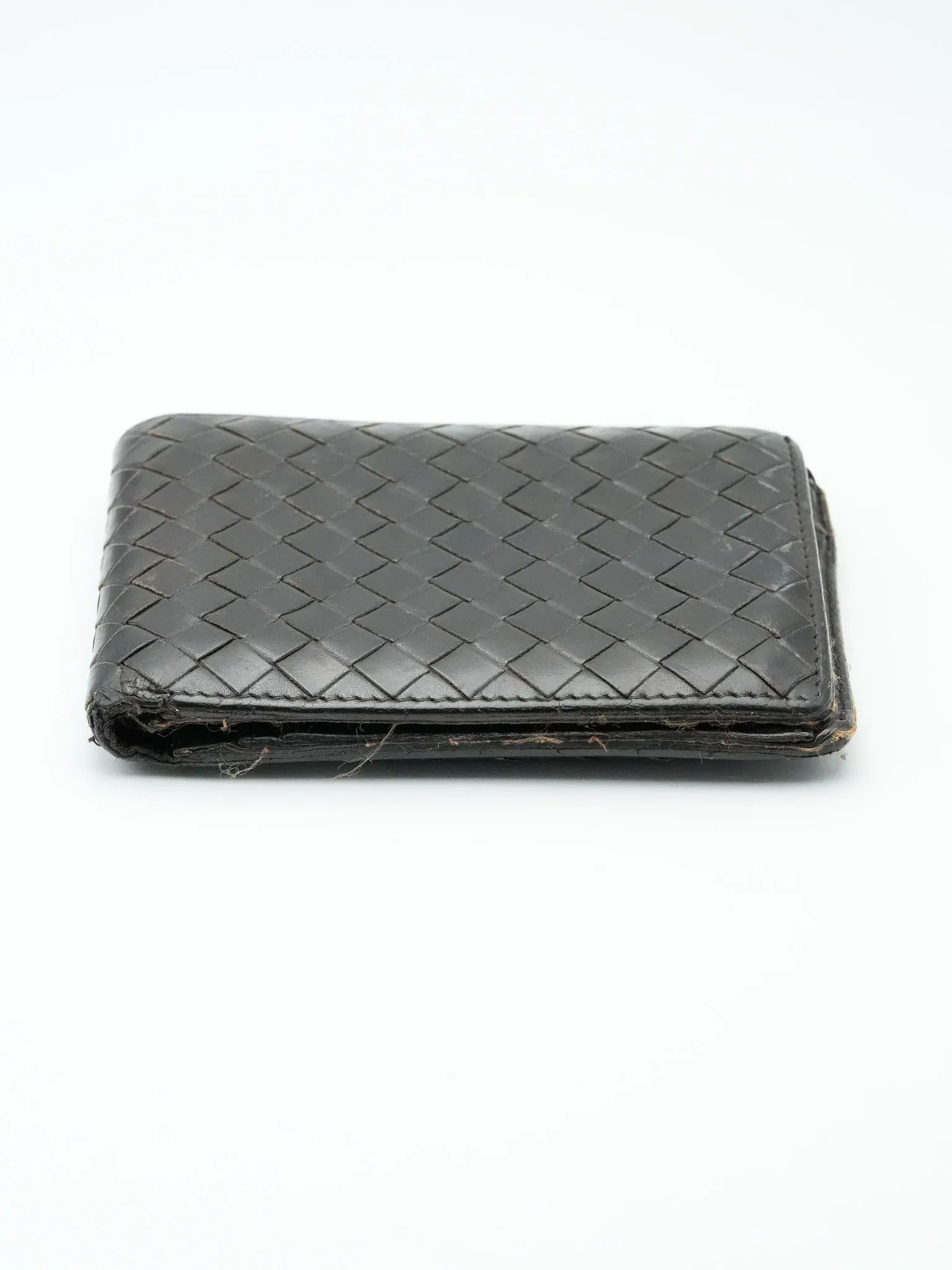 Bottega Veneta - Portefeuille marron patiné - Atelier Victor