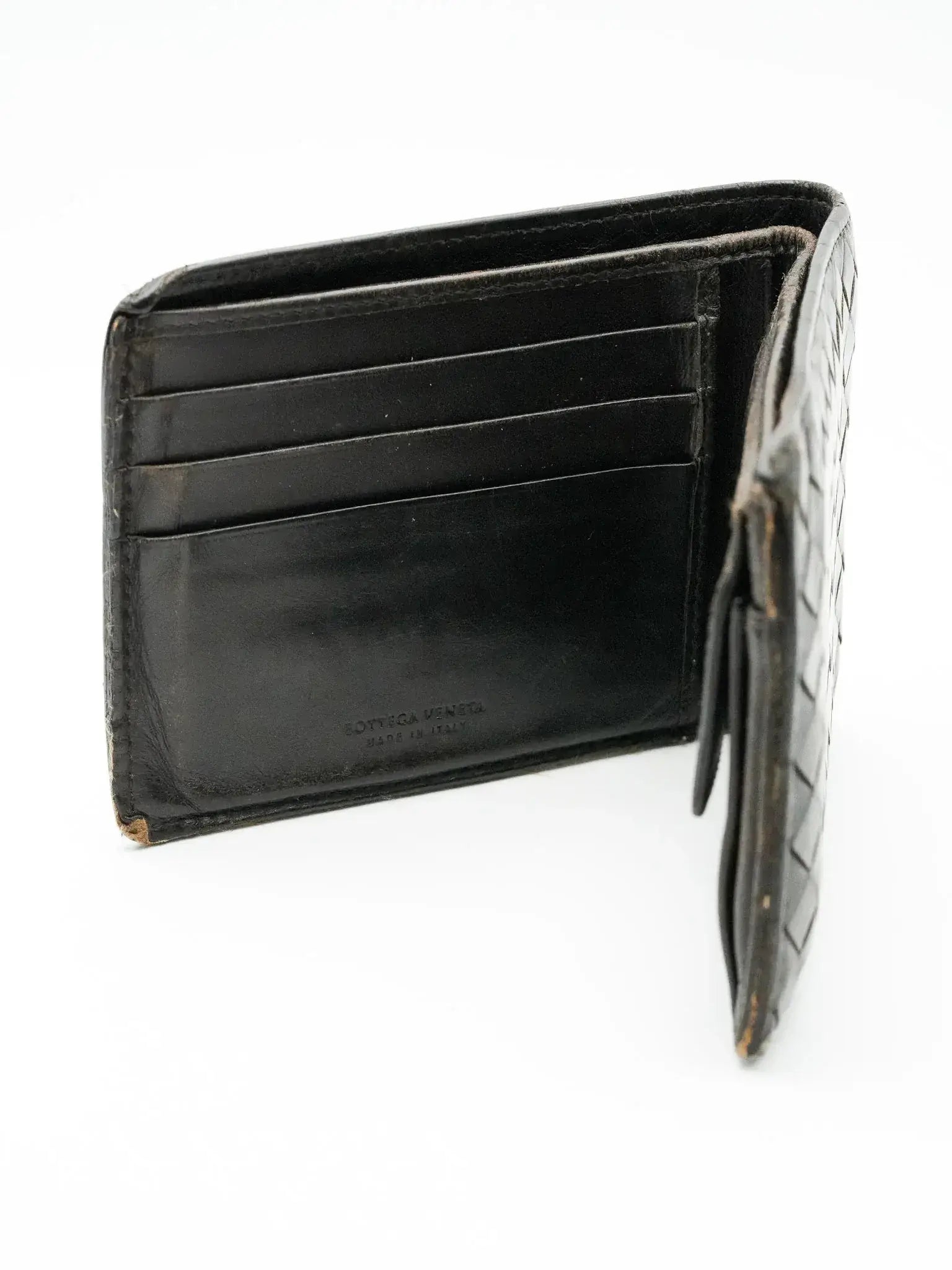 Bottega Veneta - Portefeuille marron patiné - Atelier Victor