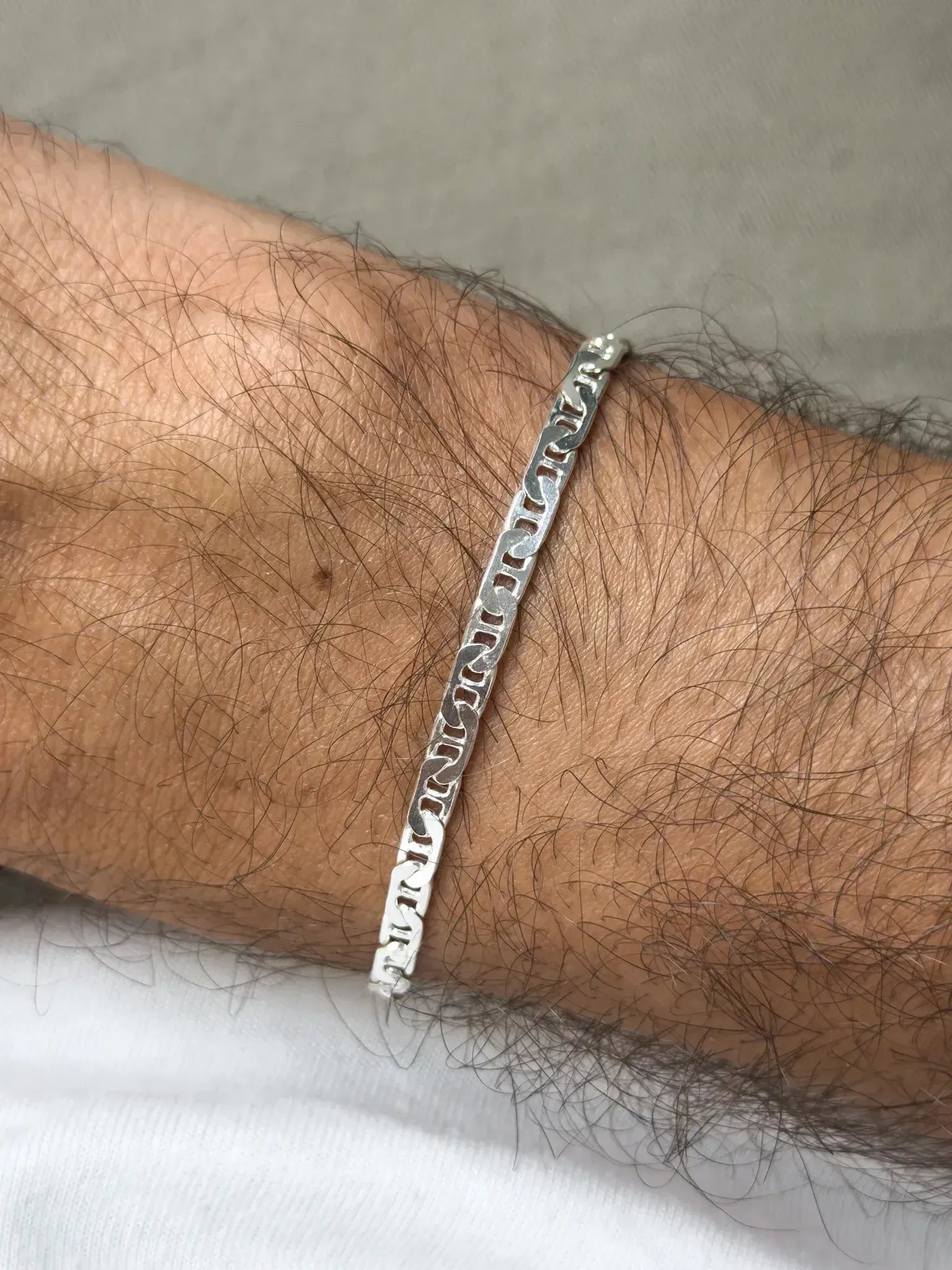 Bracelet en argent 925 - Amaury - Moyen Modèle - Atelier Victor