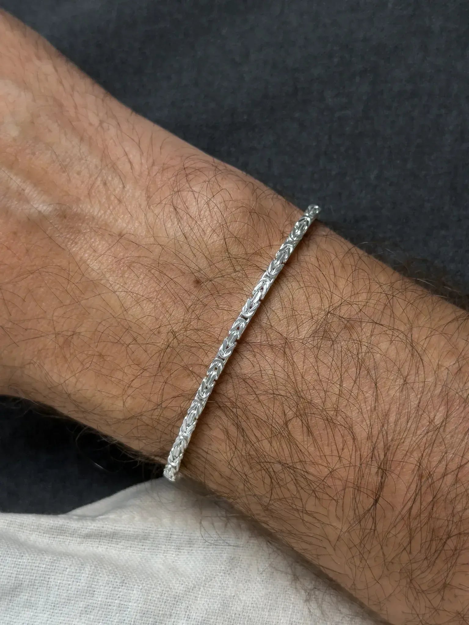 Bracelet argent 925 - Aristide - Grand Modèle