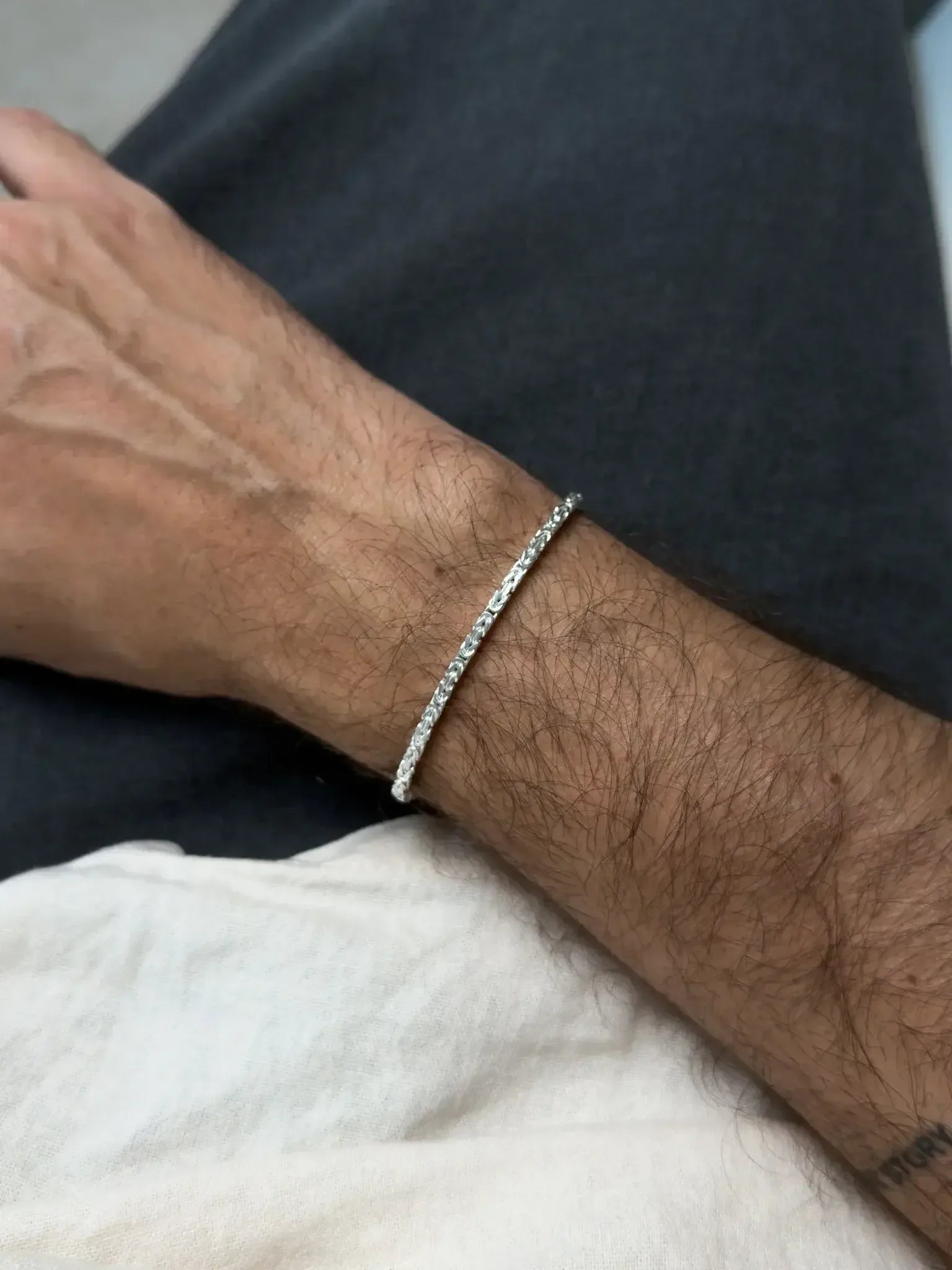 Bracelet argent 925 - Aristide - Grand Modèle - Atelier Victor