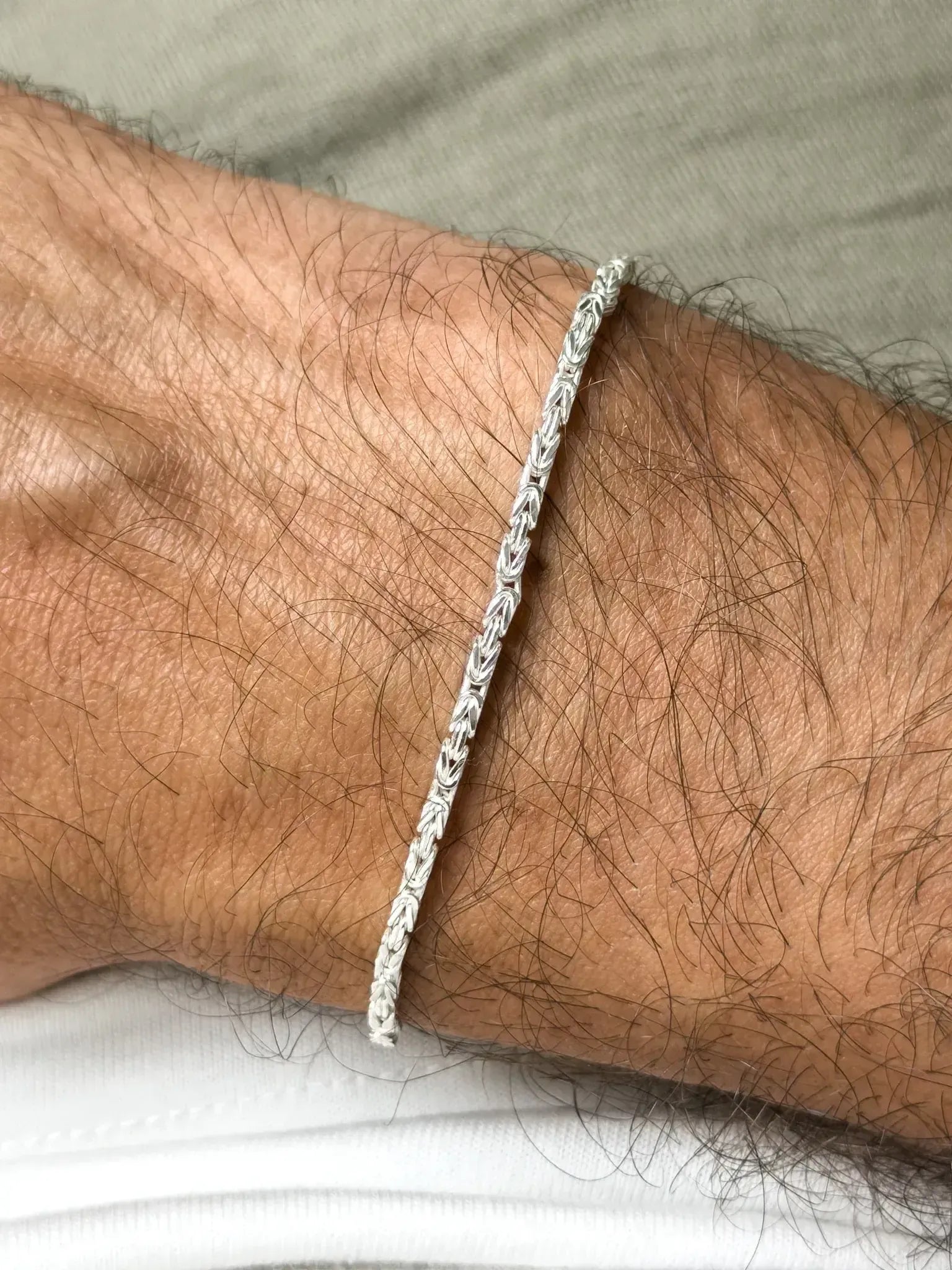 Bracelet en argent 925 - Aristide - Moyen Modèle - Atelier Victor
