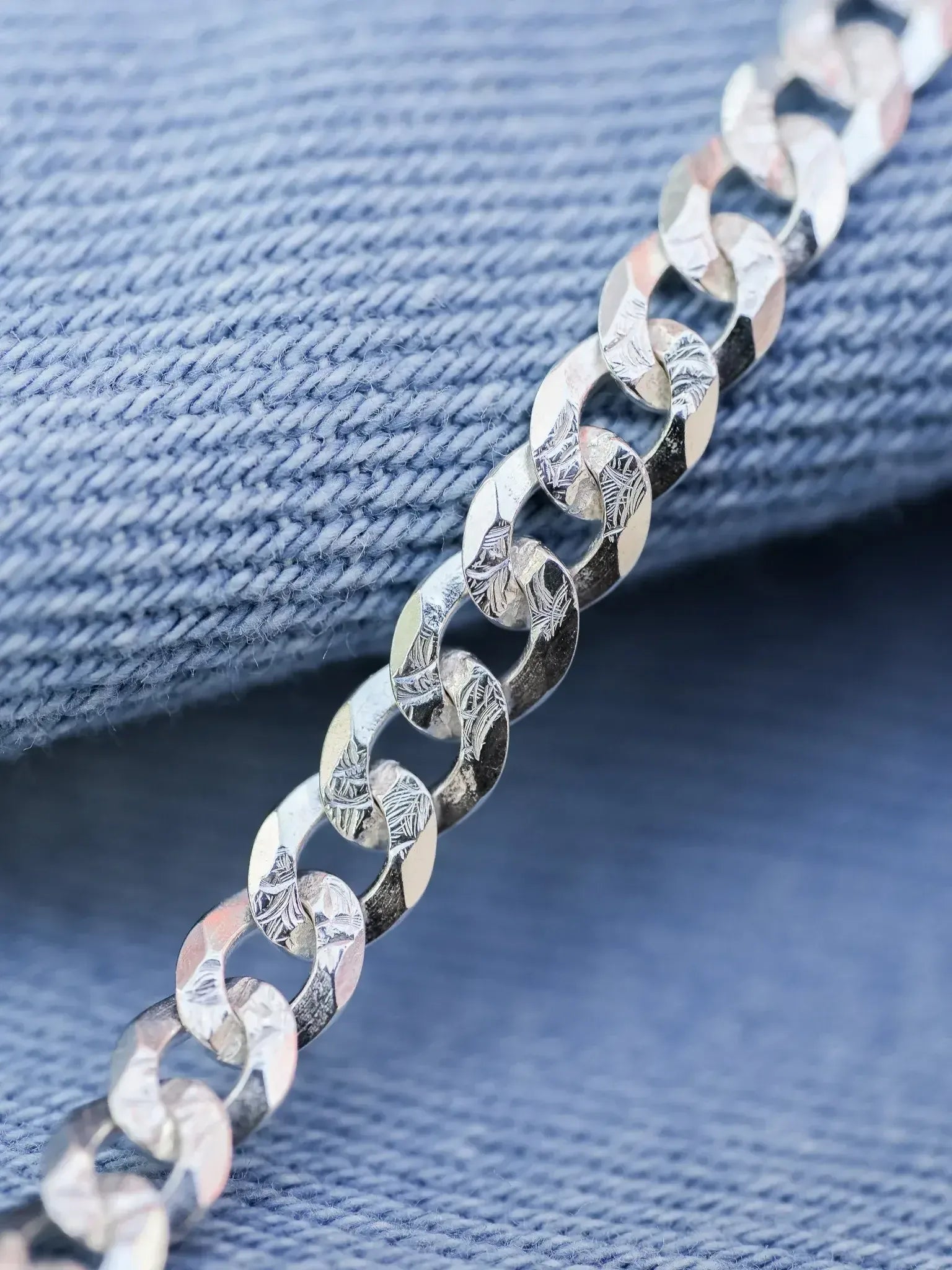 Bracelet en argent 925 - Clovis - Moyen Modèle - Atelier Victor