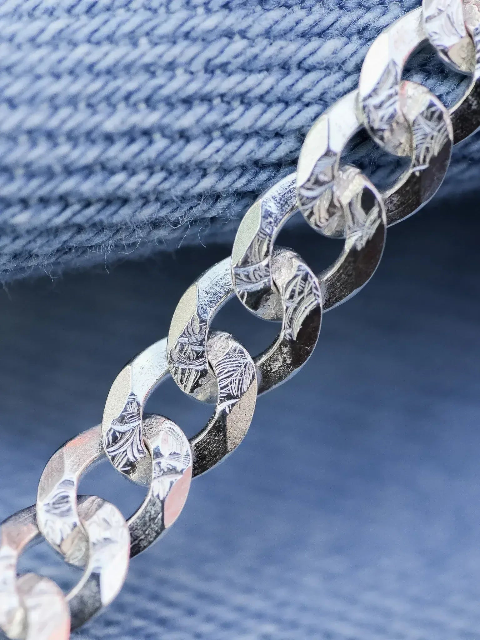 Bracelet en argent 925 - Clovis - Moyen Modèle - Atelier Victor