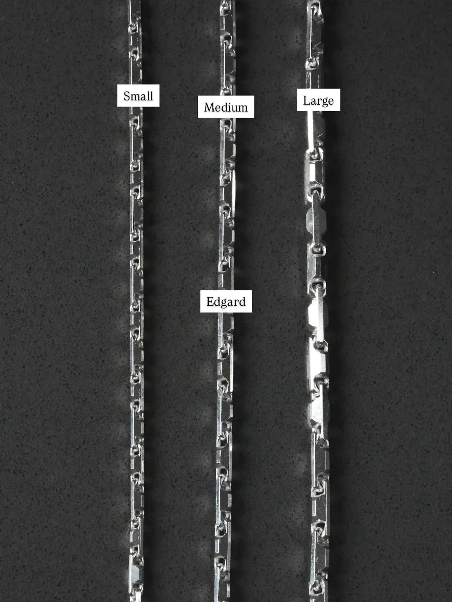 Bracelet argent 925 - Edgard - Grand Modèle - Atelier Victor