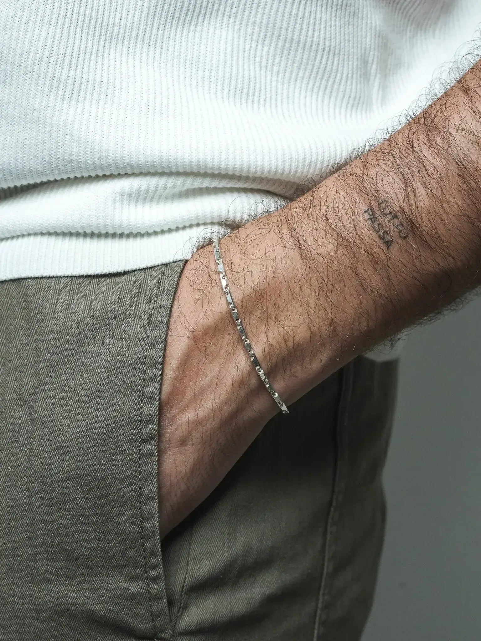 Pulsera de plata 925 - Edgard - Modelo Pequeño