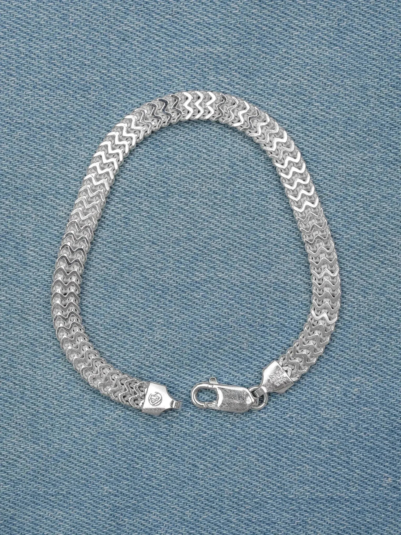 Bracelet en argent 925 - Eloi - Grand Modèle - Atelier Victor