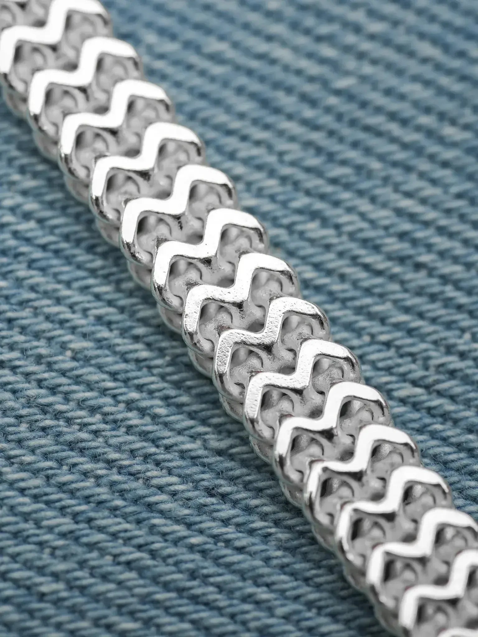 Bracelet en argent 925 - Eloi - Grand Modèle - Atelier Victor