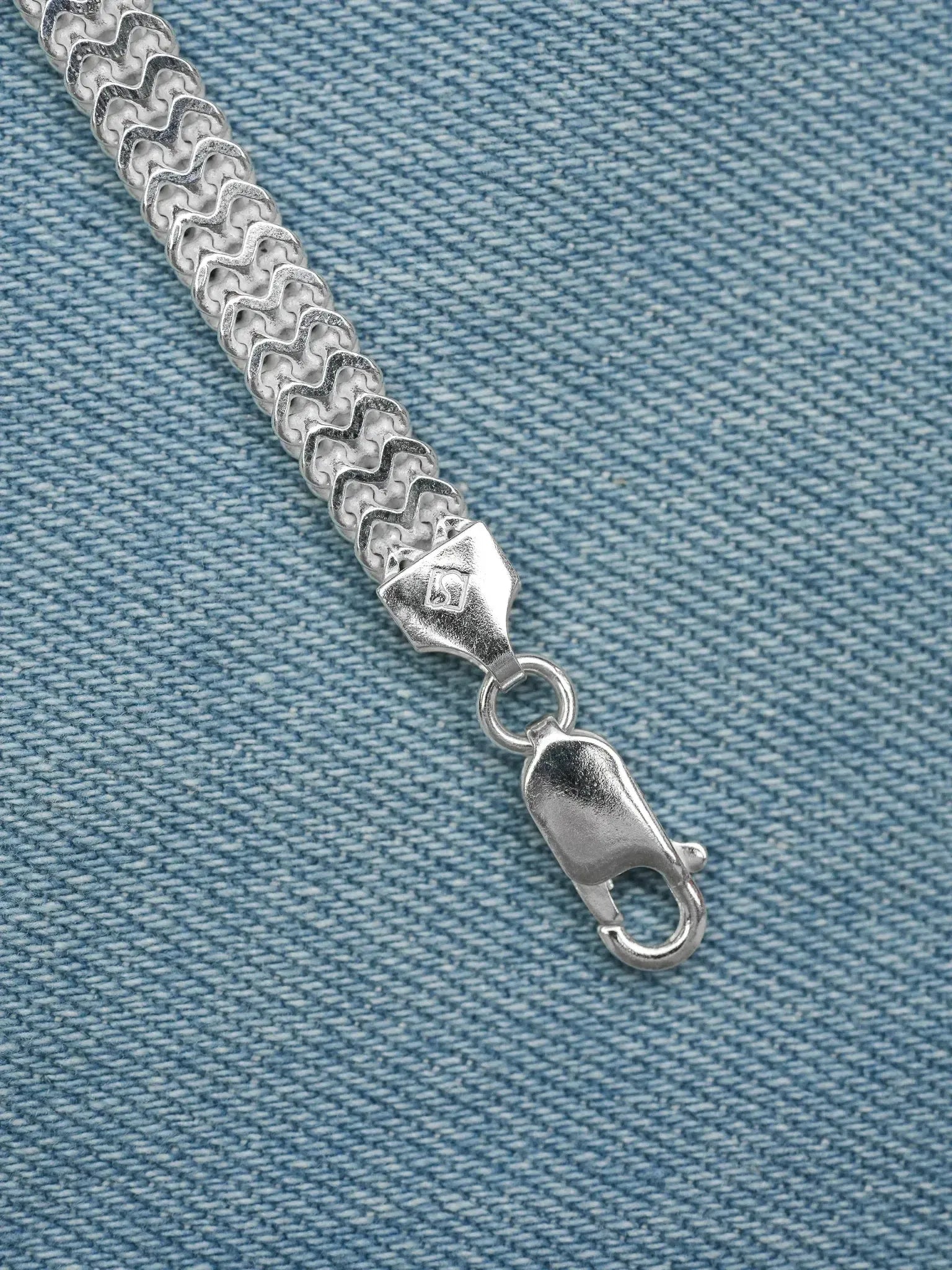 Bracelet en argent 925 - Eloi - Grand Modèle - Atelier Victor