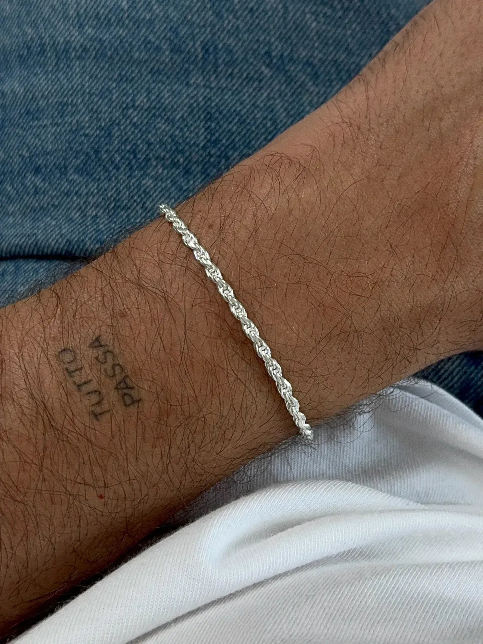 Bracelet en argent 925 - Léontine - Grand Modèle - Atelier Victor