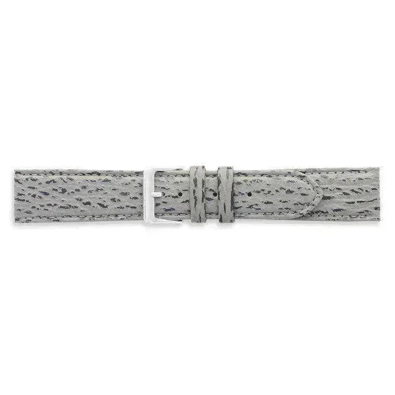 Bracelet de montre Gris clair - Cuir pigmenté - Atelier Victor