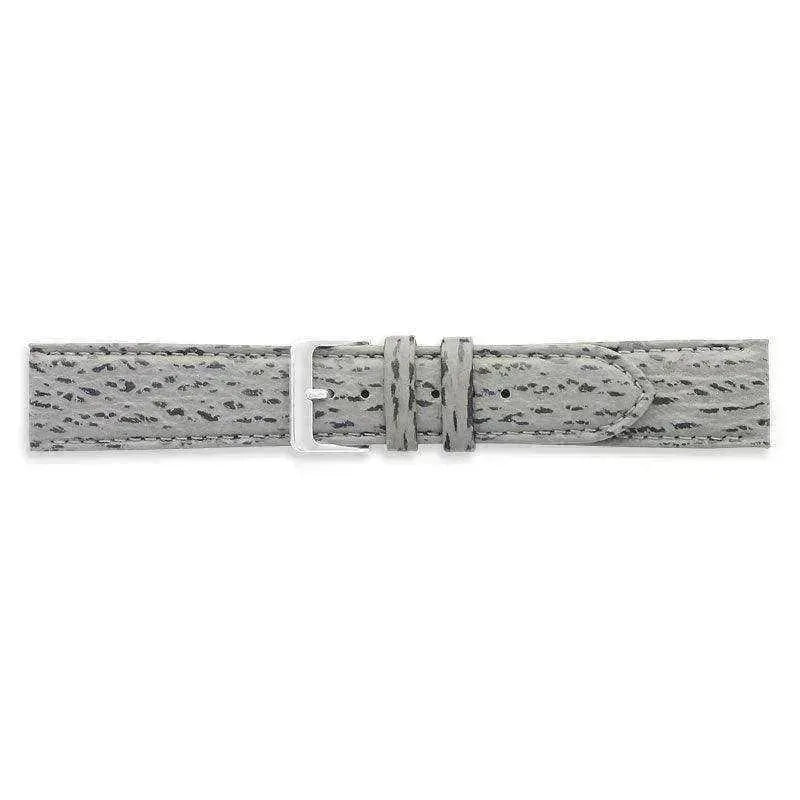 Bracelet de montre Gris clair - Cuir pigmenté - Atelier Victor