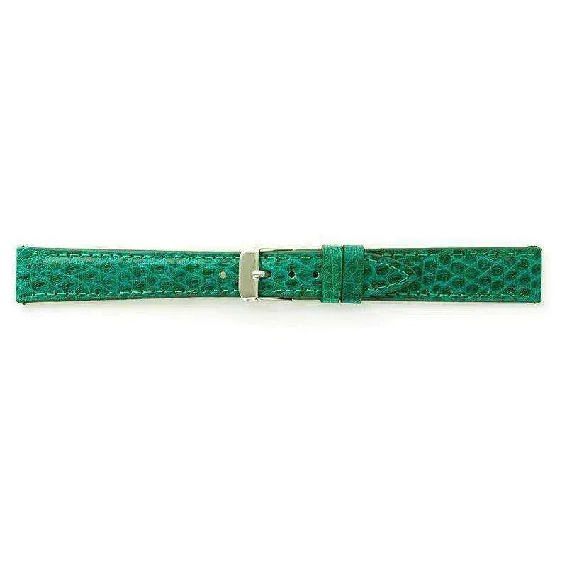 Bracelet de montre Vert émeraude - Cuir Lézard - Atelier Victor Paris - Vintage Watch Shop Dubai