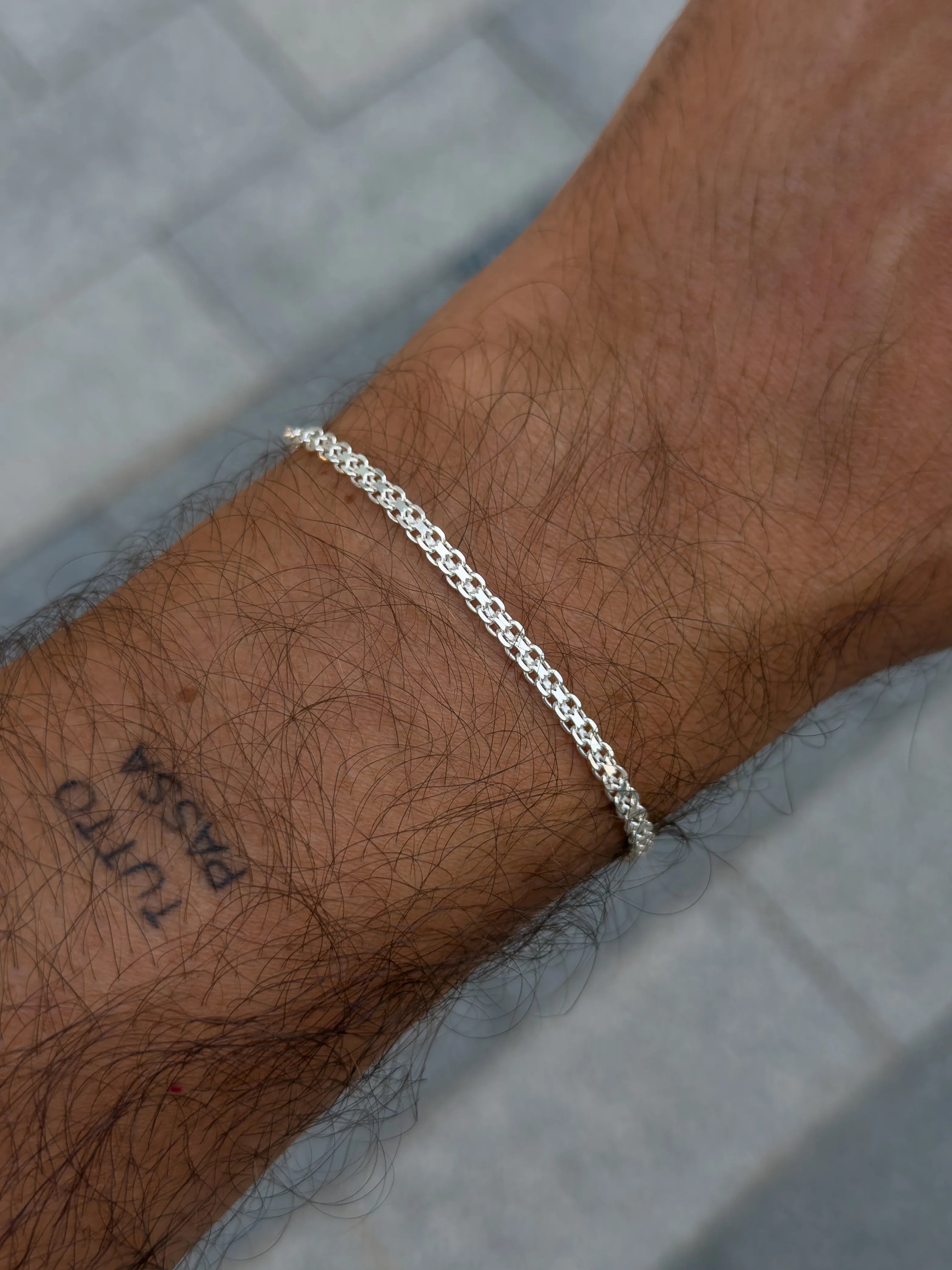 Bracelet en argent 925 - Barthélemy - Petit Modèle - Atelier Victor