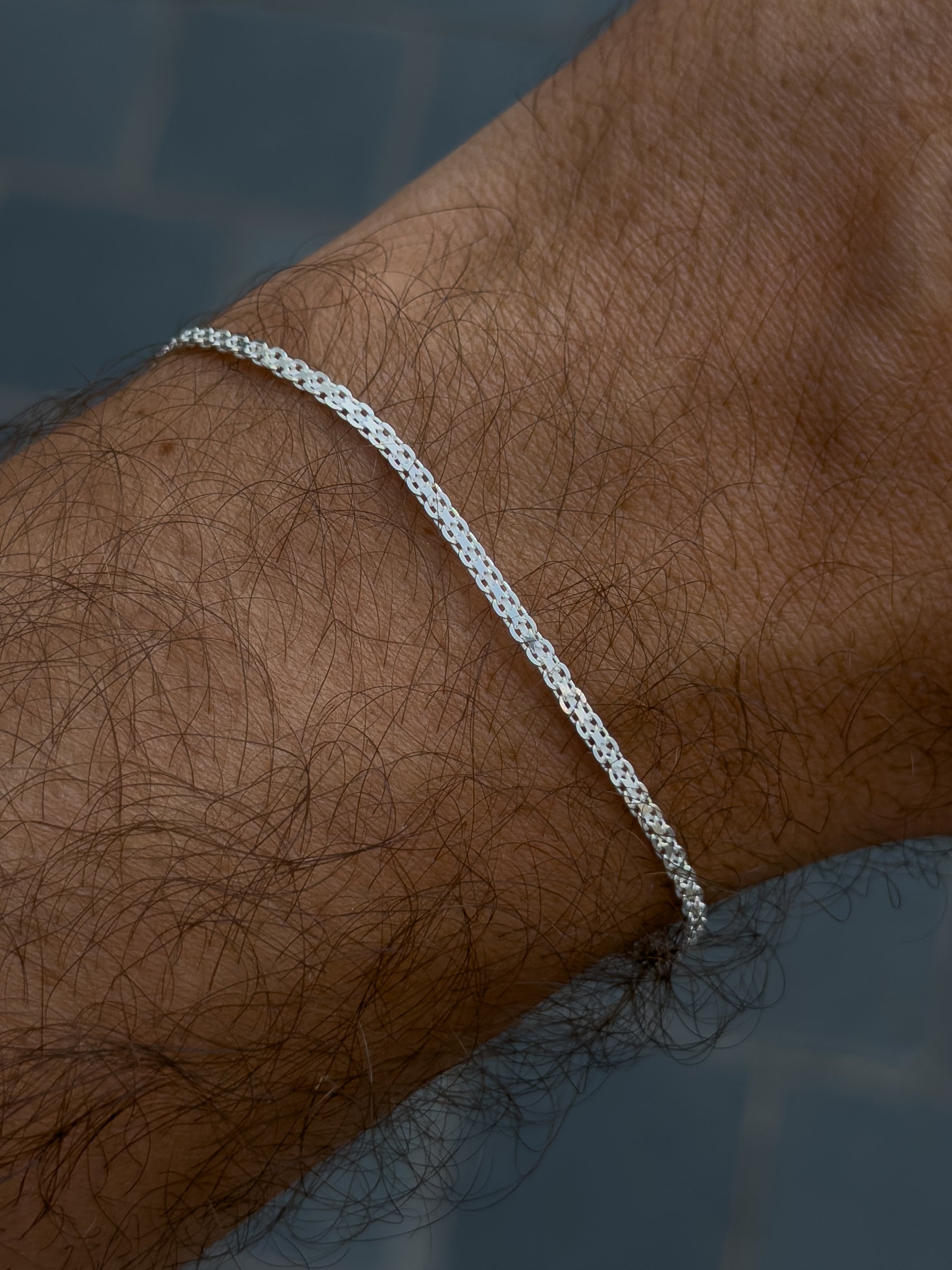 Bracelet en argent 925 - Barthélemy - Très Petit Modèle - Atelier Victor