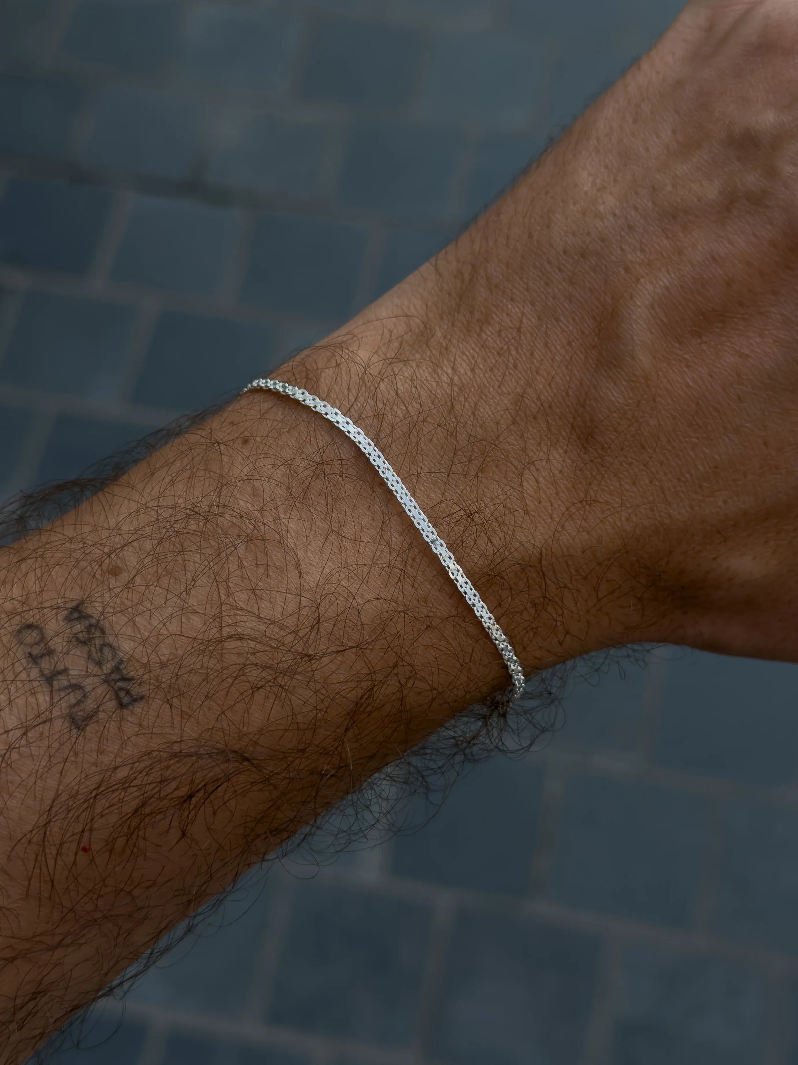 Bracelet en argent 925 - Barthélemy - Très Petit Modèle - Atelier Victor