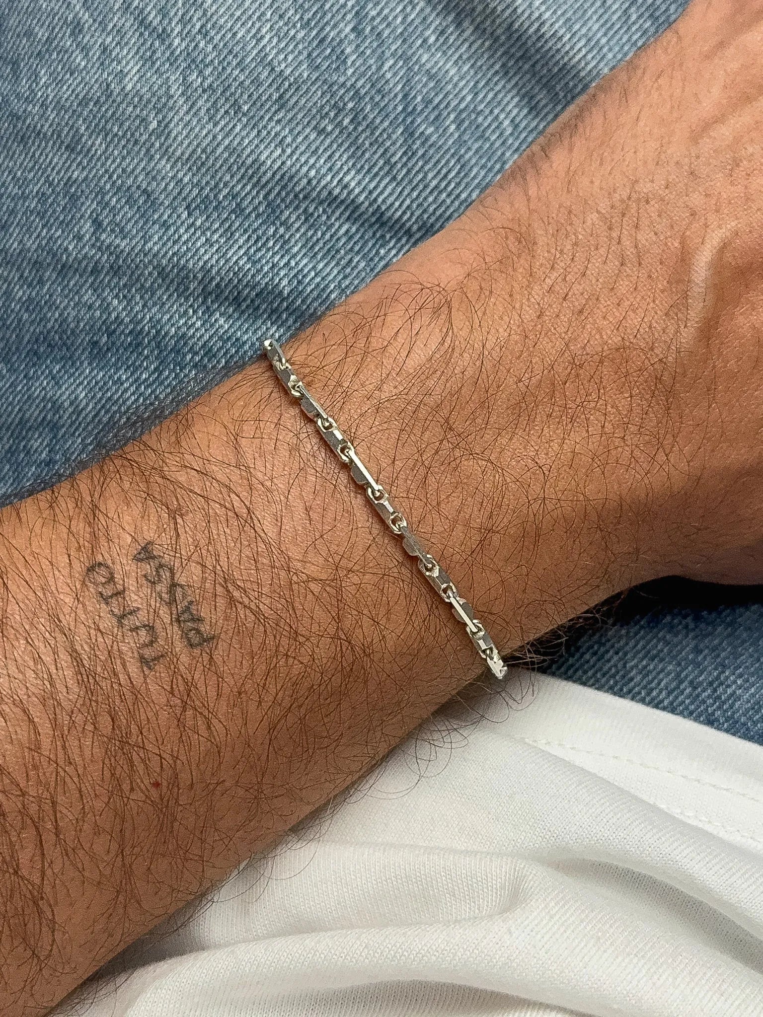 Bracelet en argent 925 - Edgard - Fin - Atelier Victor