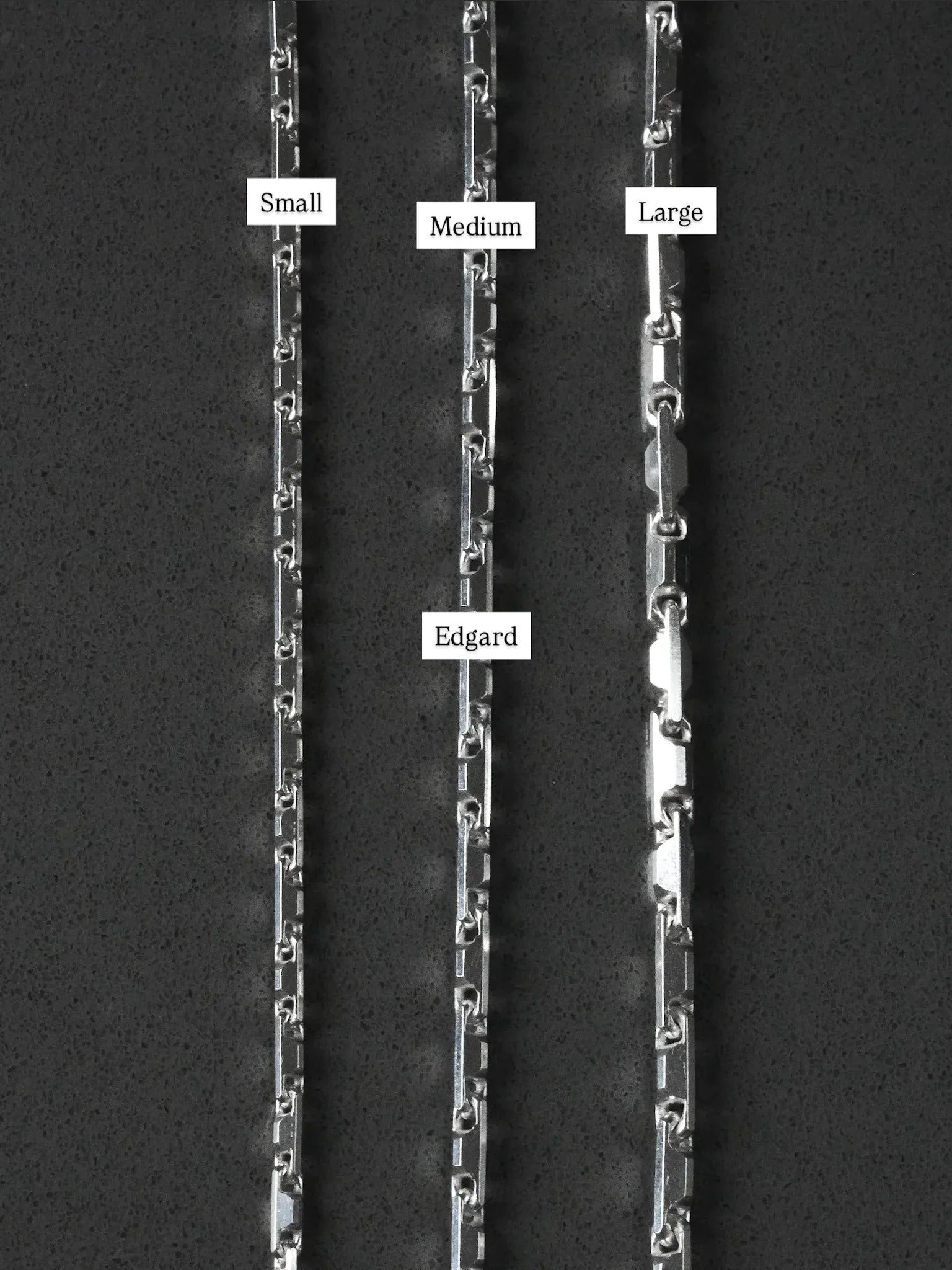 Bracelet en argent 925 - Edgard - Grand Modèle - Atelier Victor