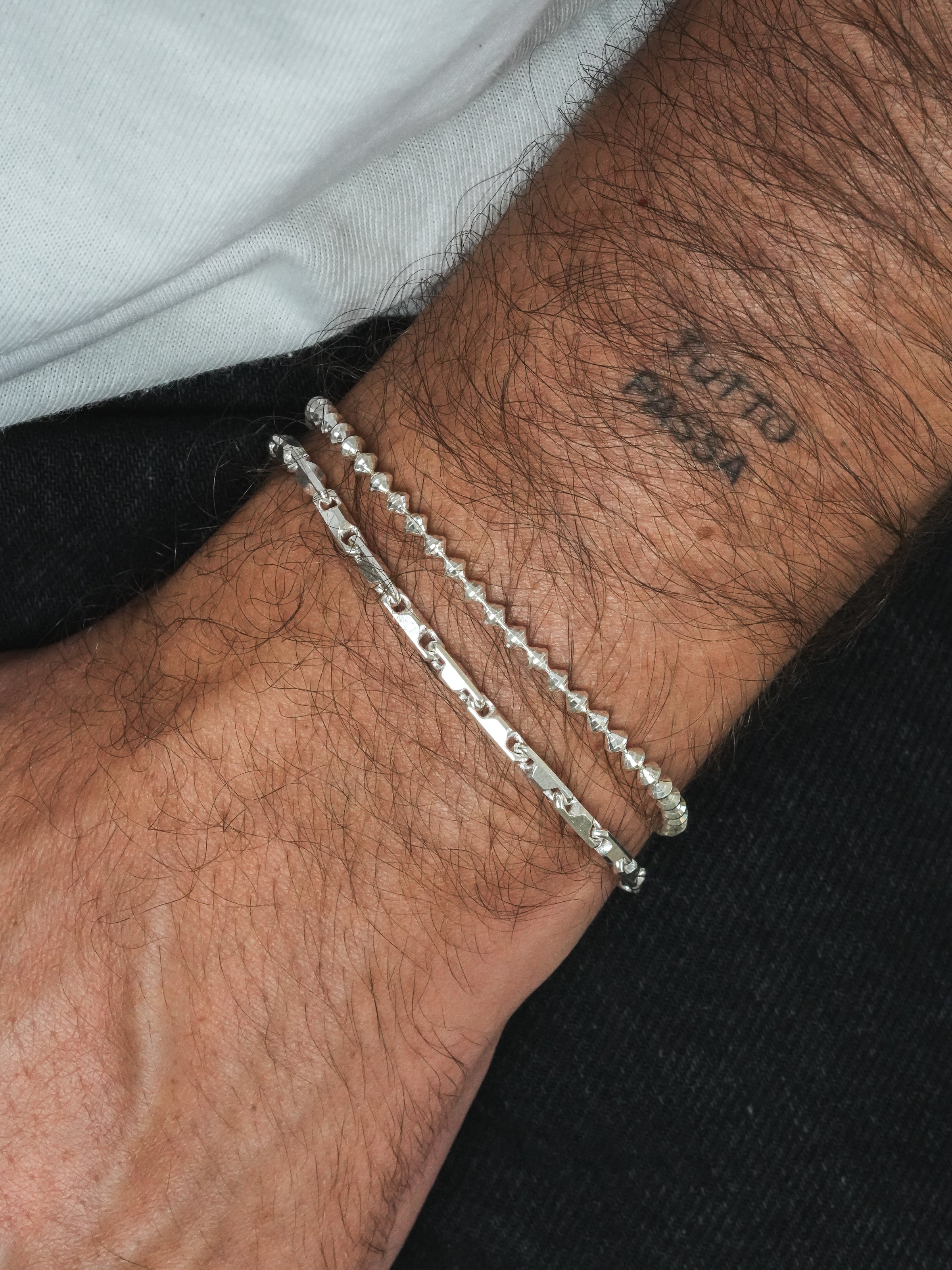 Pulsera de plata 925 - Edgard - Modelo Mediano